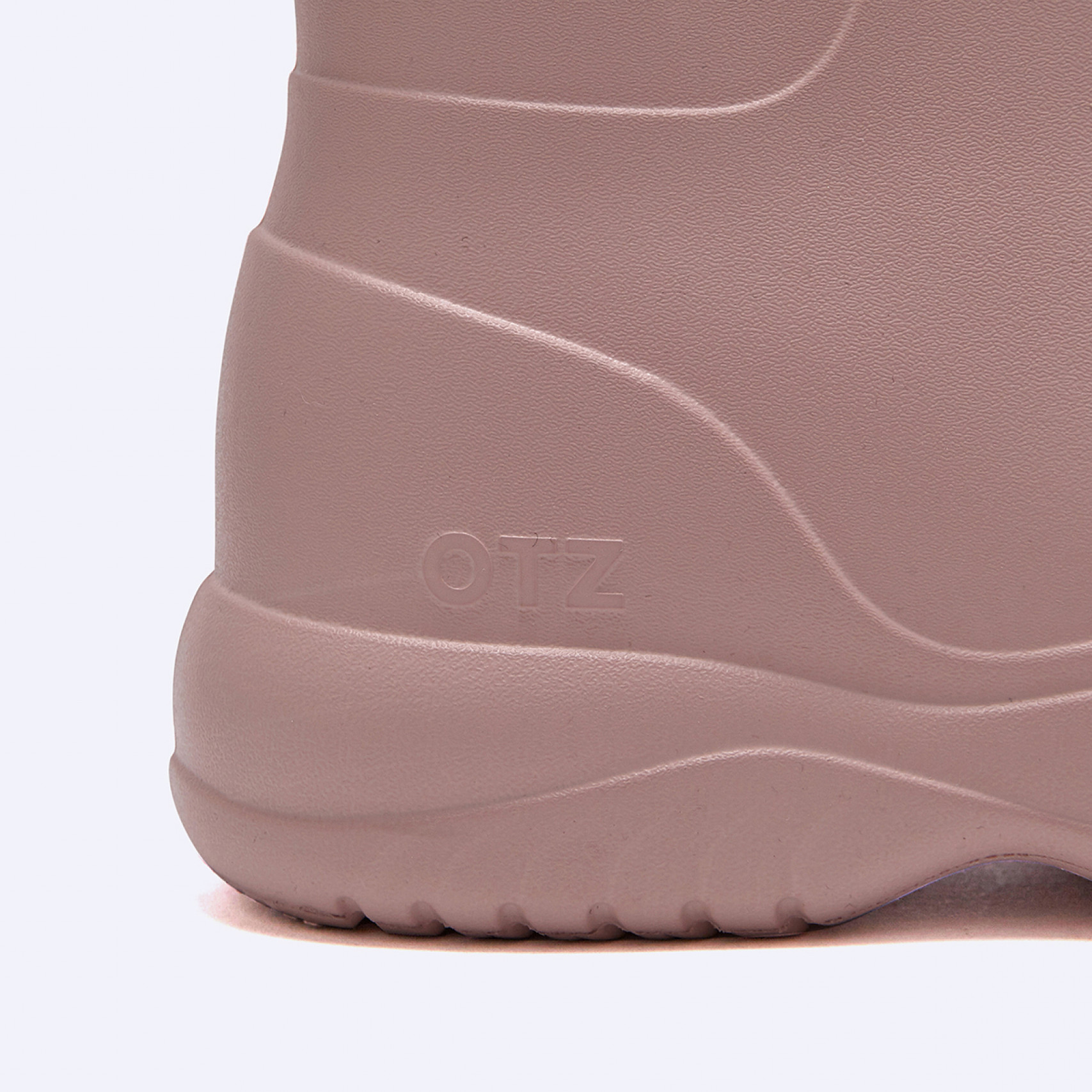 비들 플랫폼 레인부츠 숏 핑크 / FLOTES2W23