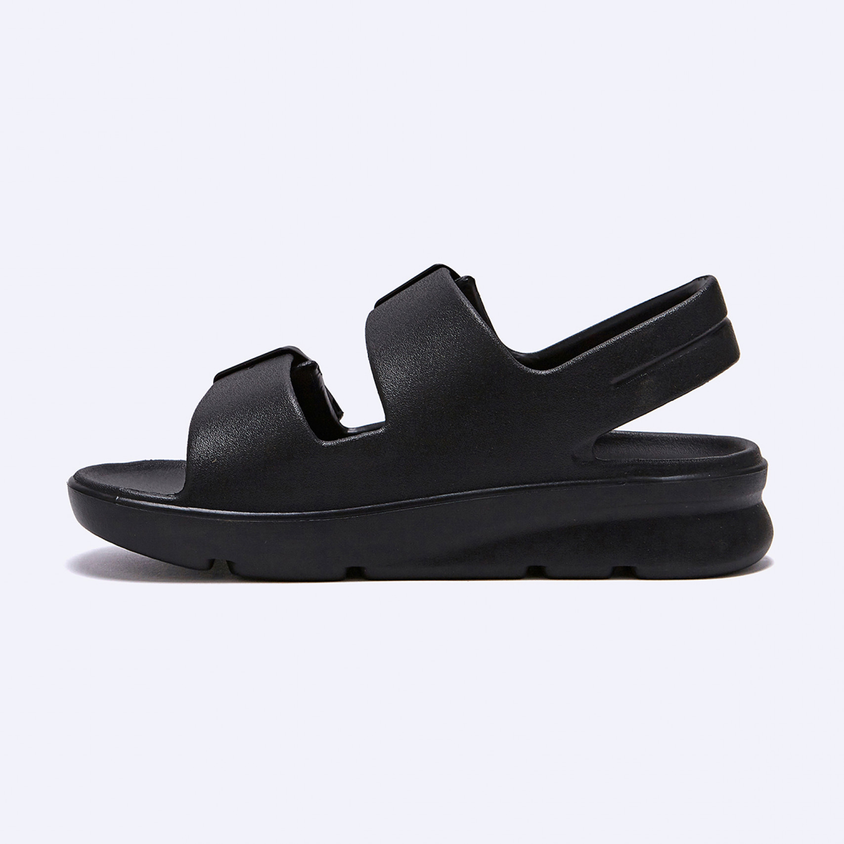 D Basic 쿠션 더블 샌들 블랙 / FLFDES2U11