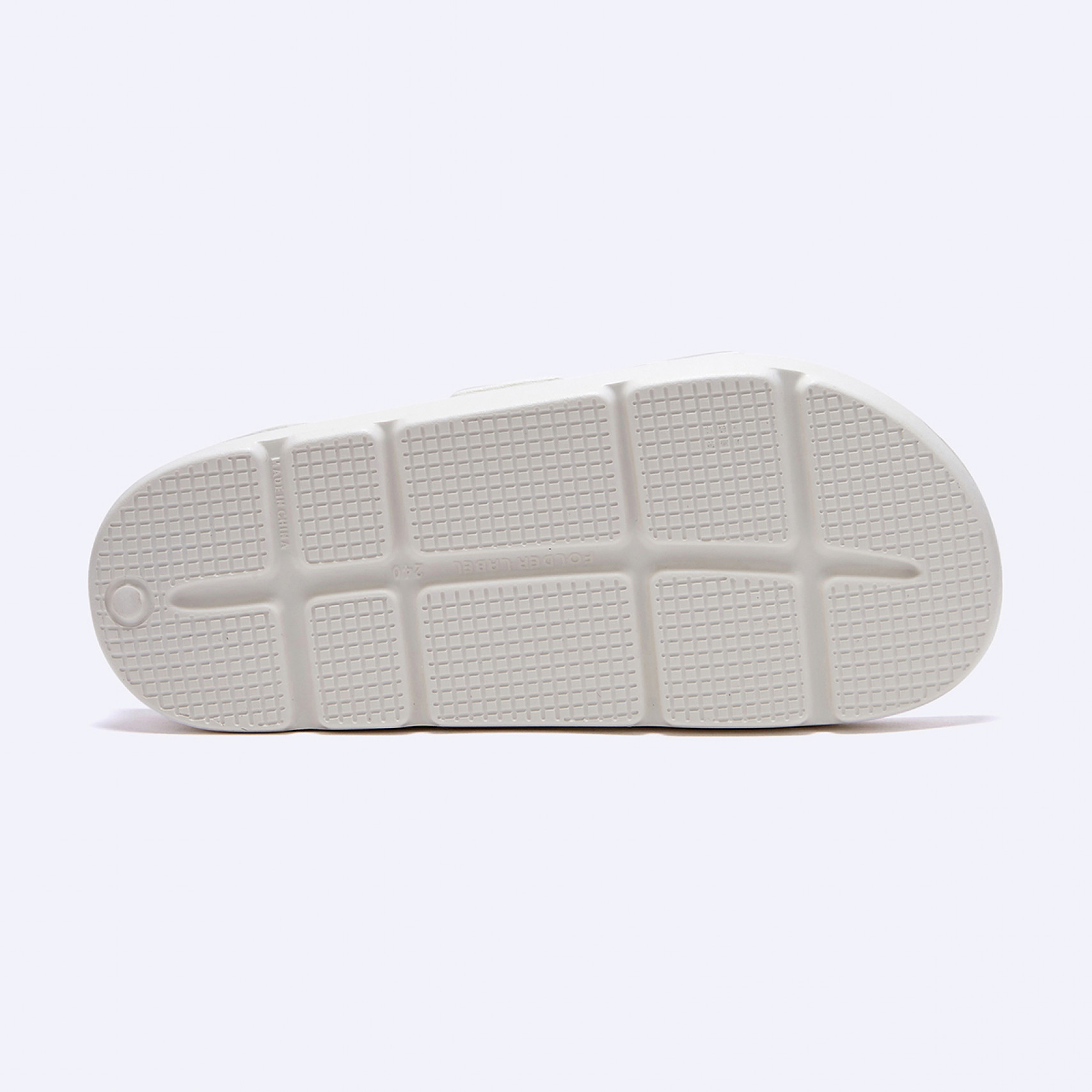 D Basic 쿠션 더블 샌들 화이트 / FLFDES2U12