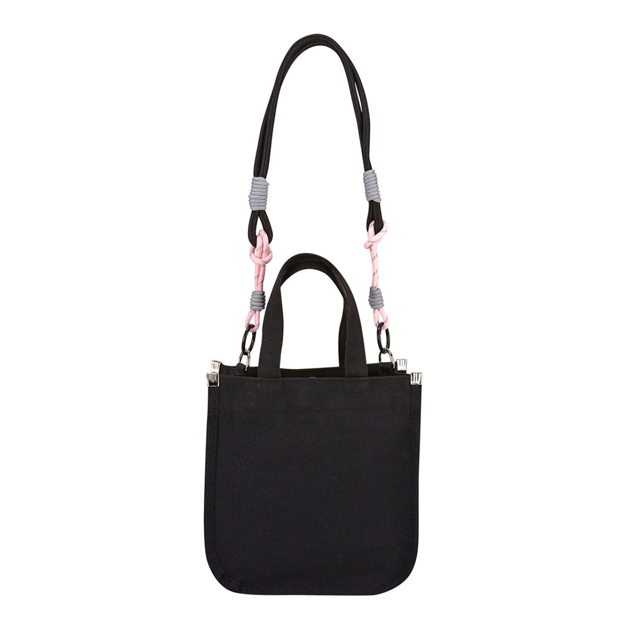 캔버스 토트백 블랙 / FLOTES2B01