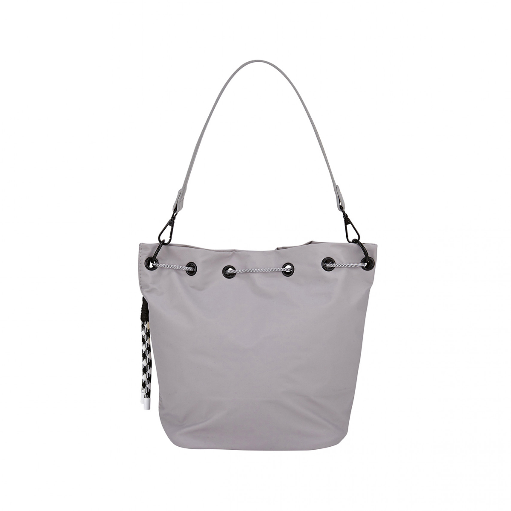 나일론 버킷백 L 그레이 / FLOTES2B05