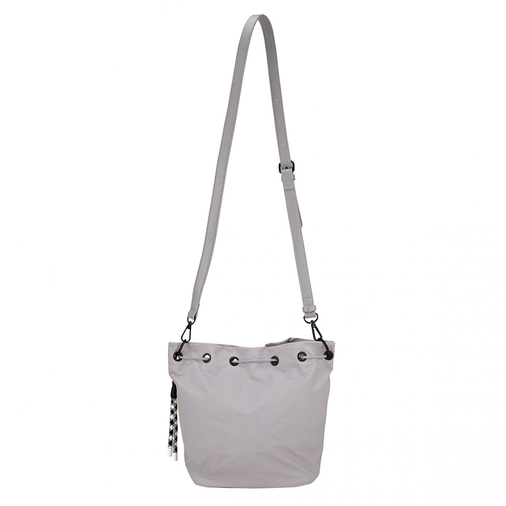 나일론 버킷백 L 그레이 / FLOTES2B05