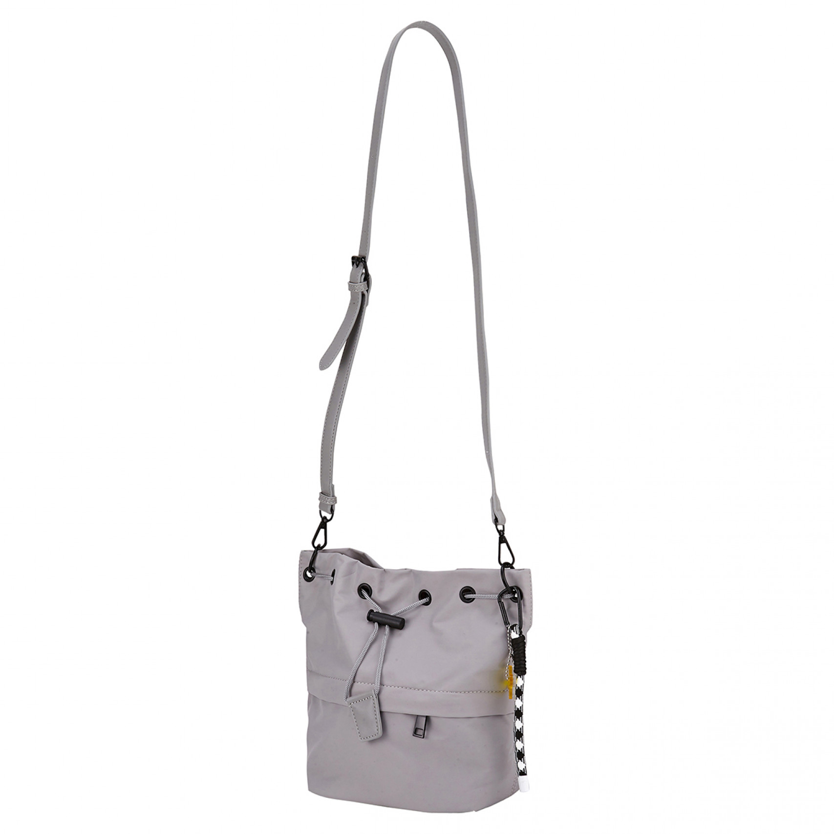 나일론 버킷백 L 그레이 / FLOTES2B05