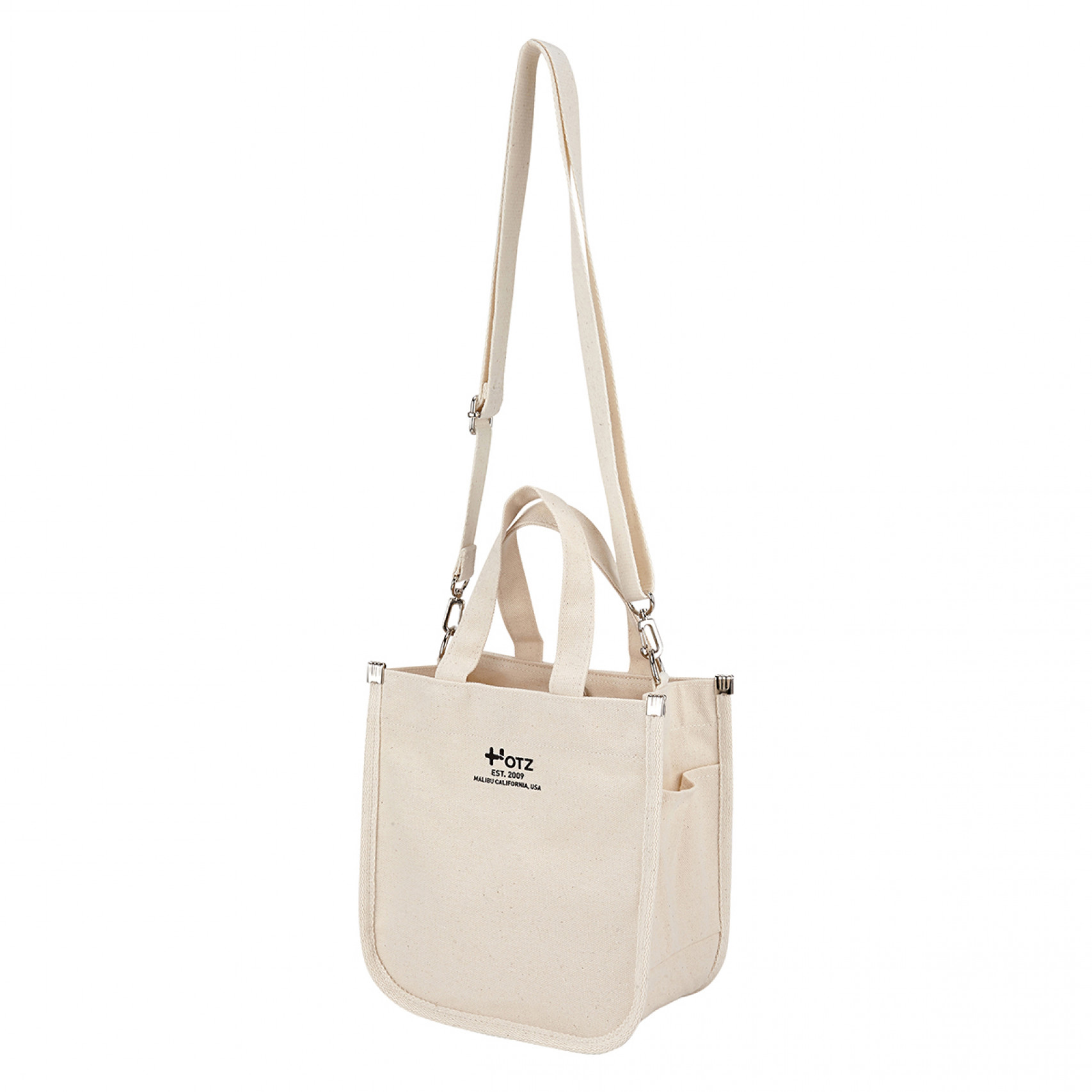 캔버스 토트백 아이보리 / FLOTES2B02