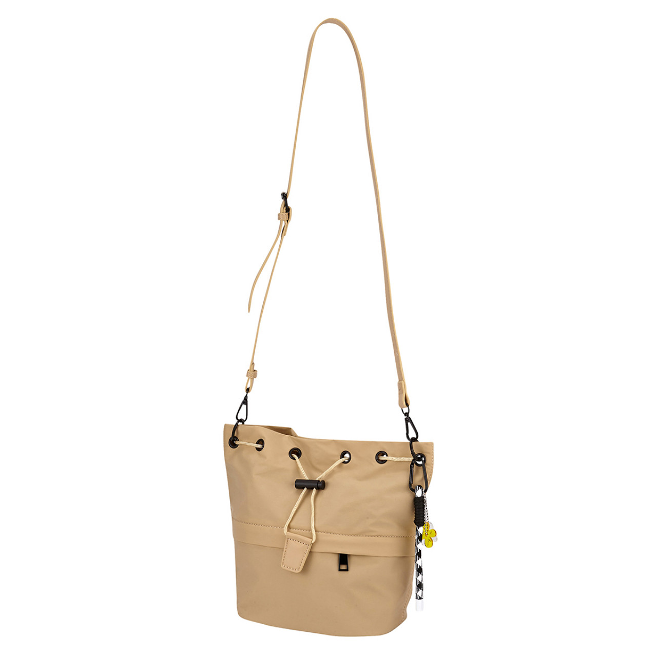 나일론 버킷백 베이지 / FLOTES2B04