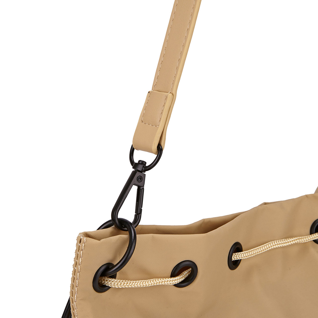 나일론 버킷백 베이지 / FLOTES2B04