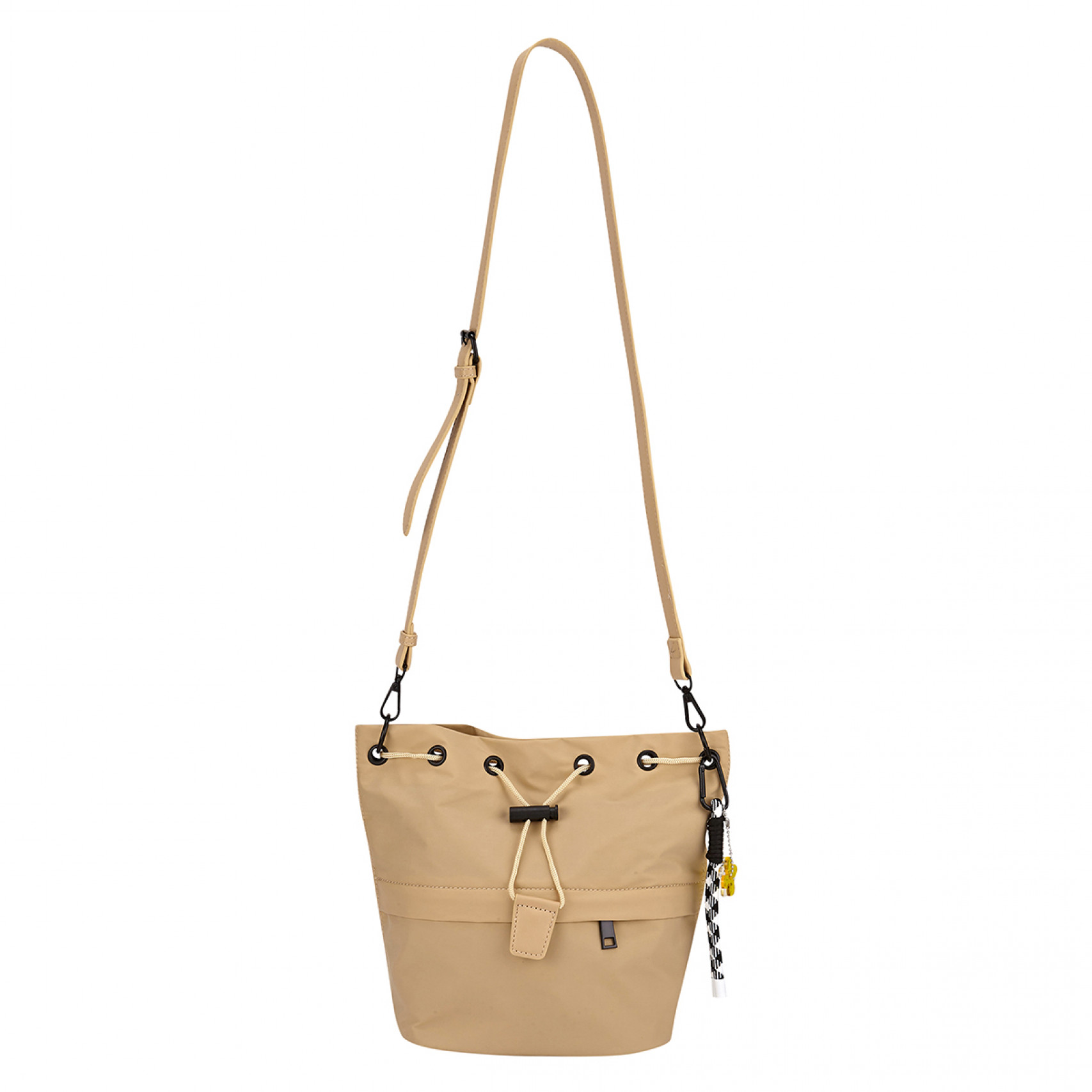 나일론 버킷백 베이지 / FLOTES2B04