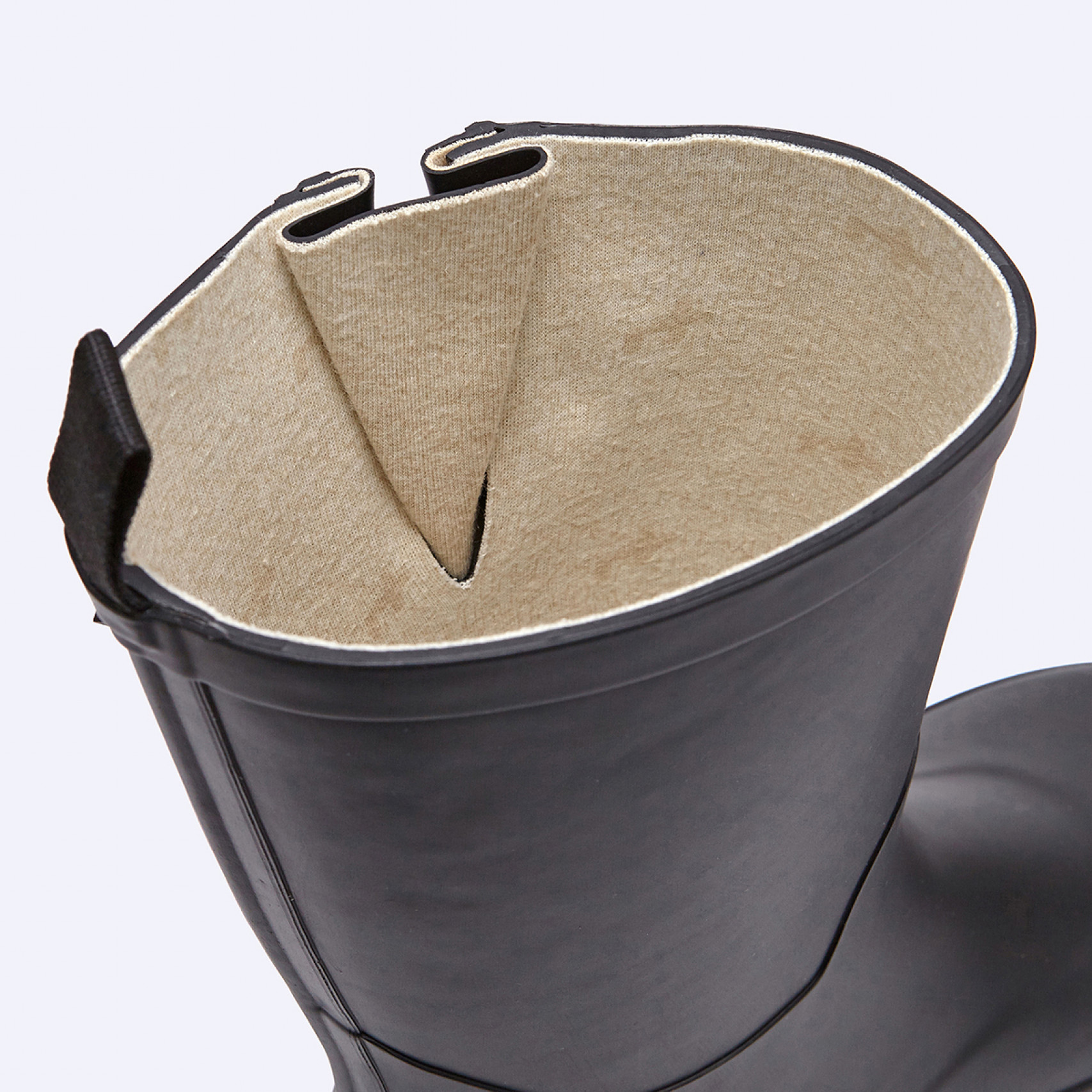 콜터빌 레인부츠 미들 블랙 / FLOTES2W27