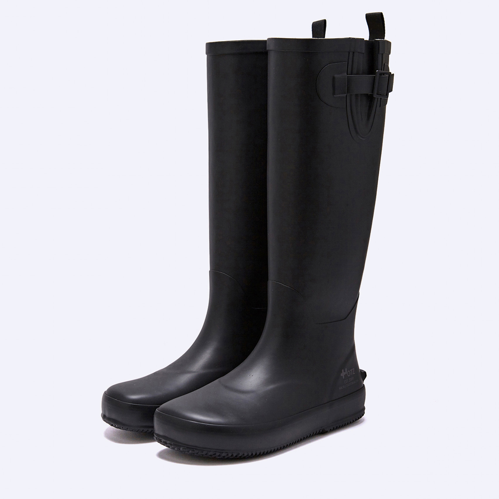 콜터빌 레인부츠 롱 블랙 / FLOTES2W31