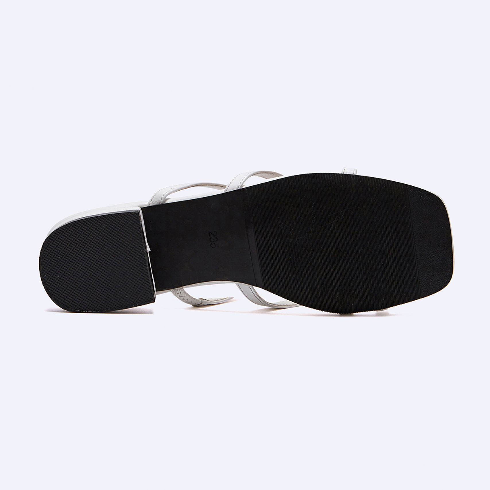 스퀘어 스트랩 뮬 아이보리 1.5cm / FLPRES3W08