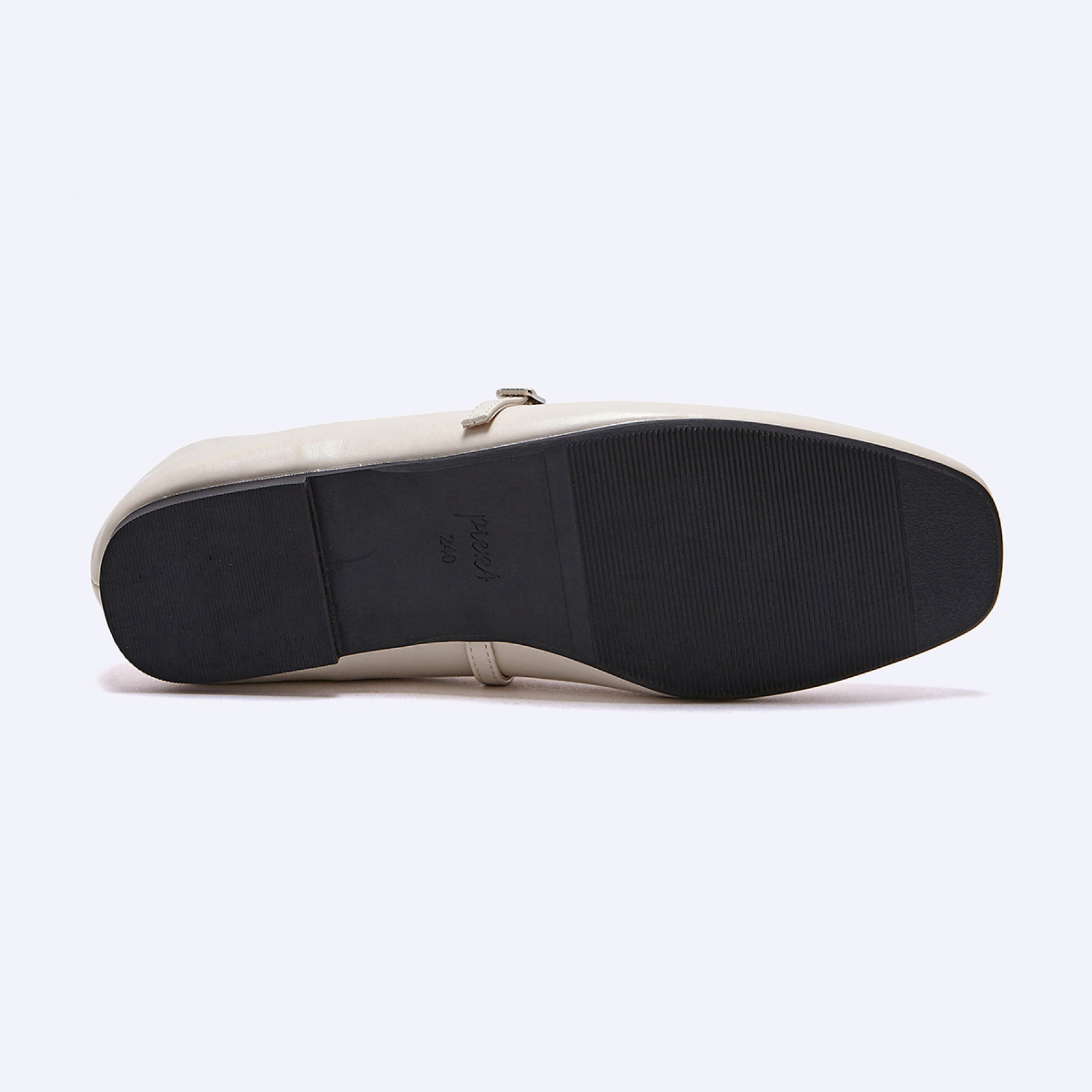 V컷 메리제인슈즈 아이보리 1cm / FLPREA3W02