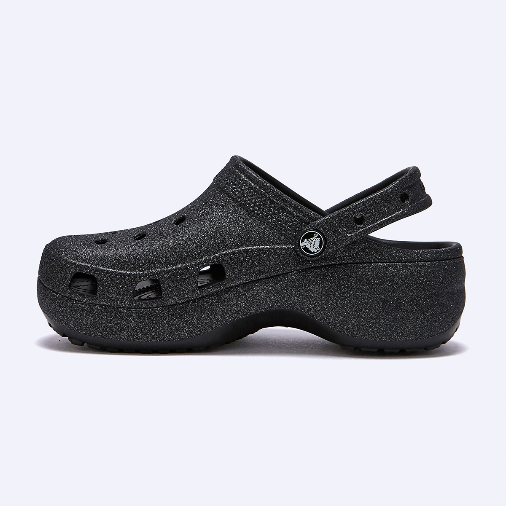 클래식 플랫폼 글리터 클로그 블랙 / 207241-001