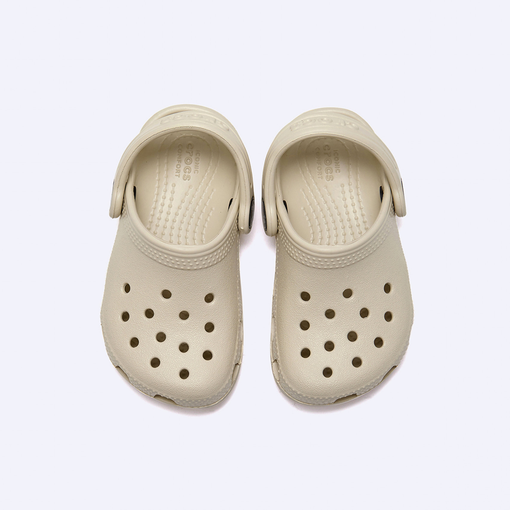 클래식 클로그 토들러 본 베이지 / 206990-2Y2