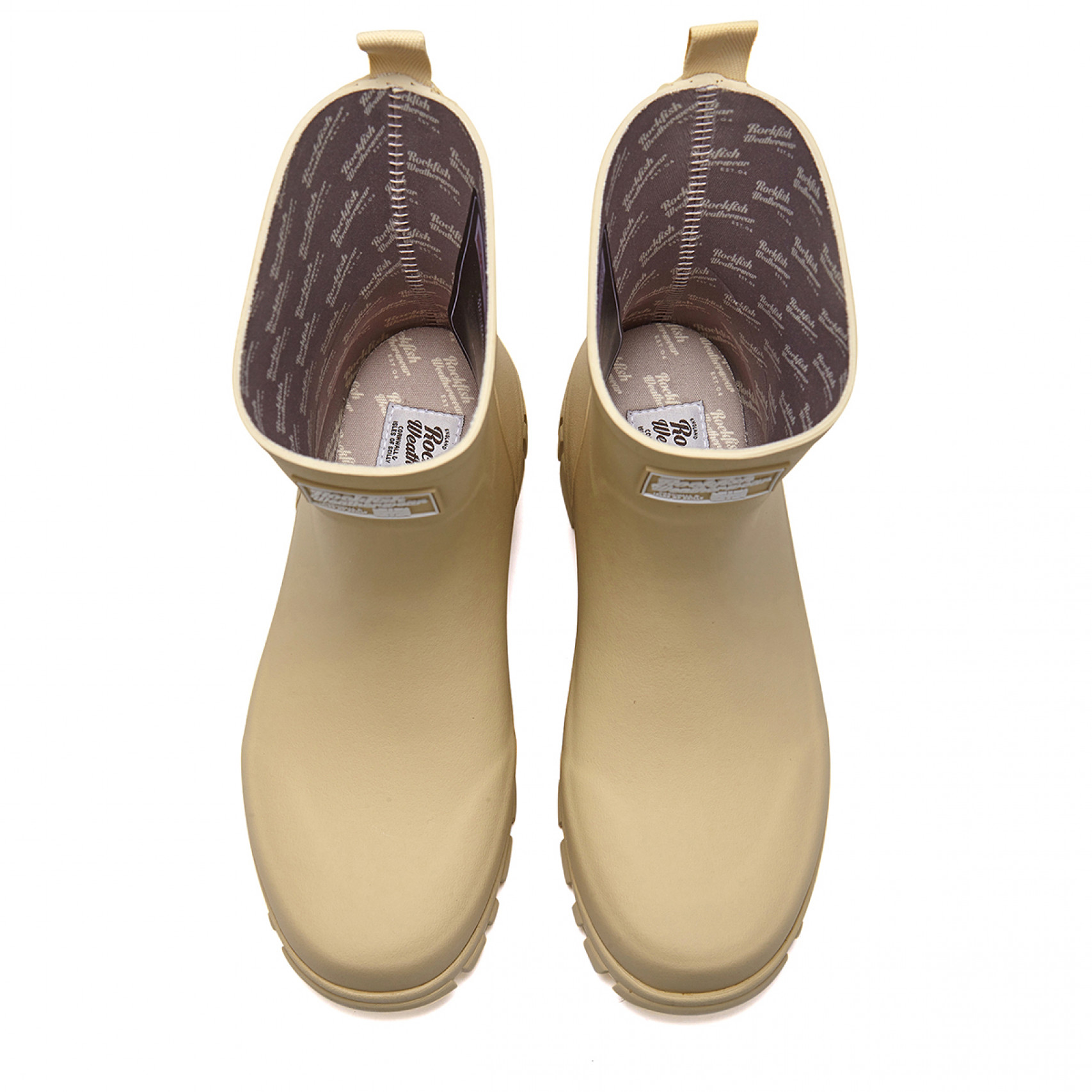 FLATFORM RAIN BOOTS MIDDLE - BUTTER