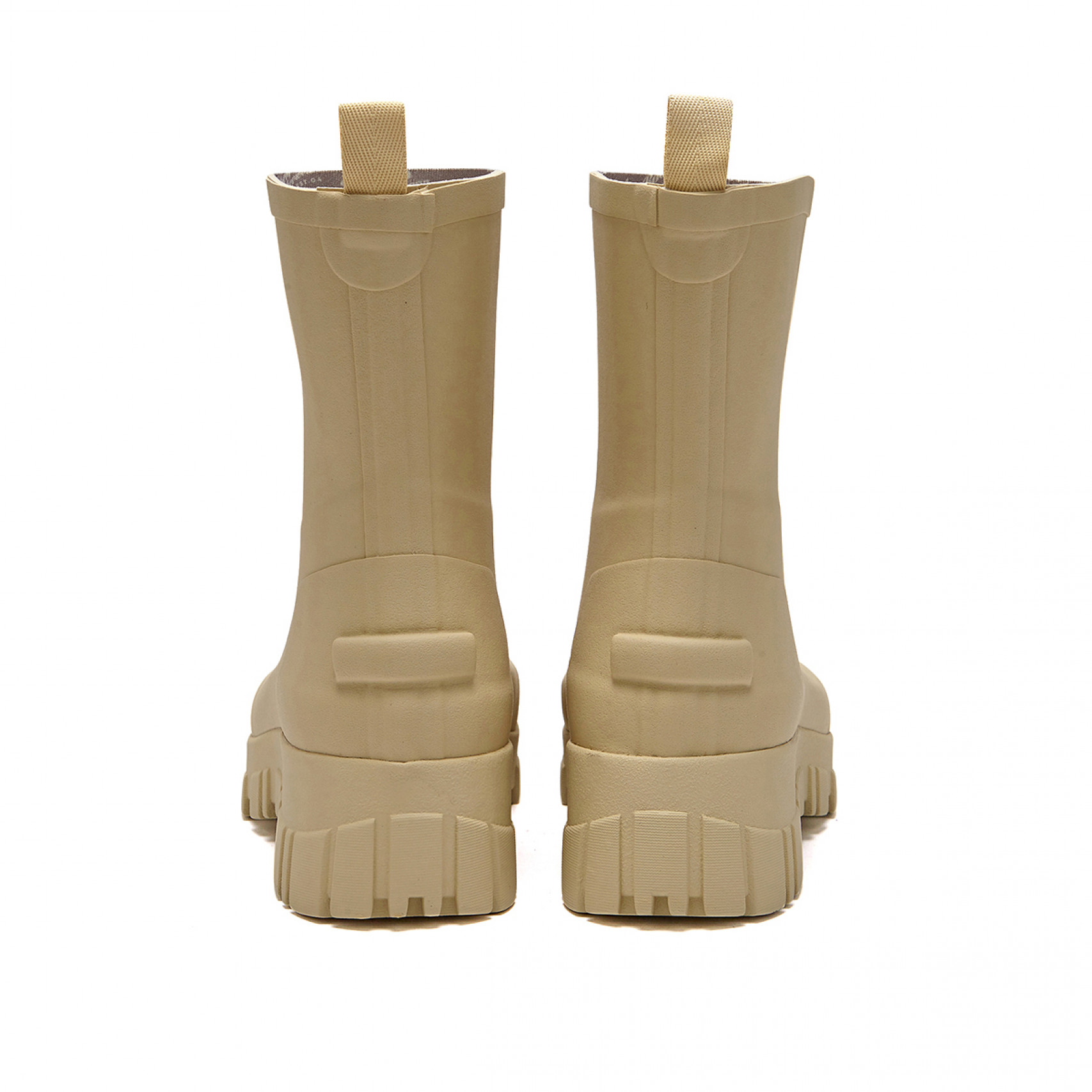 FLATFORM RAIN BOOTS MIDDLE - BUTTER