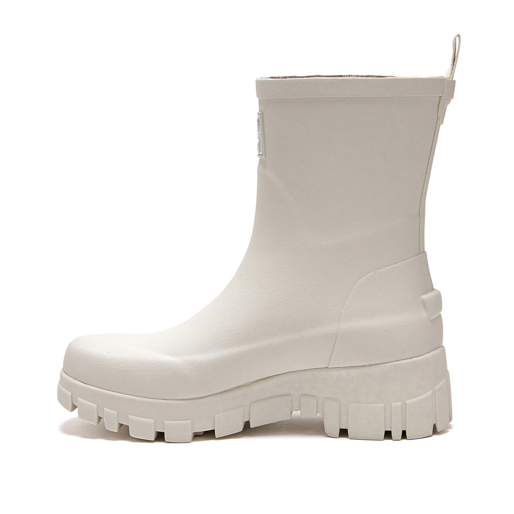 FLATFORM RAIN BOOTS MIDDLE - CREAM