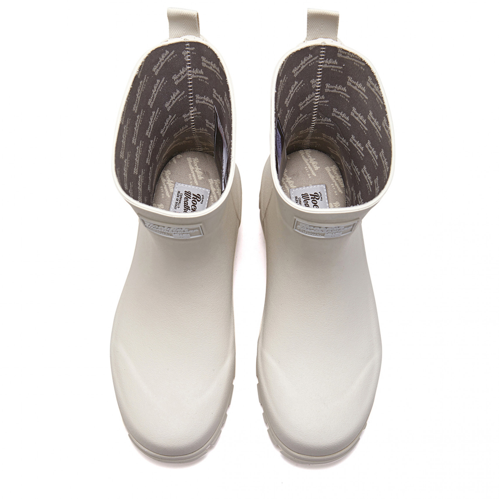 FLATFORM RAIN BOOTS MIDDLE - CREAM