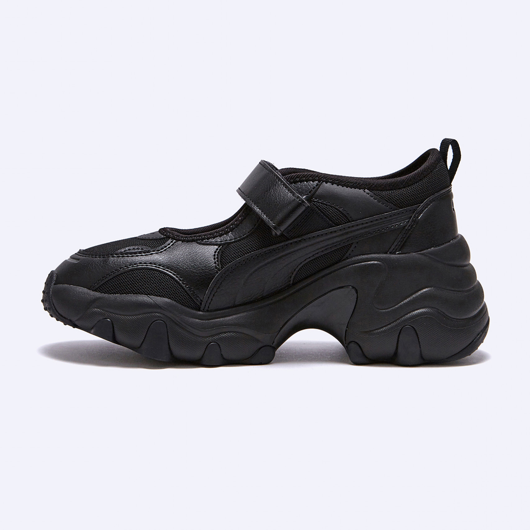 펄사 웨지 샌들 블랙 / 39867702