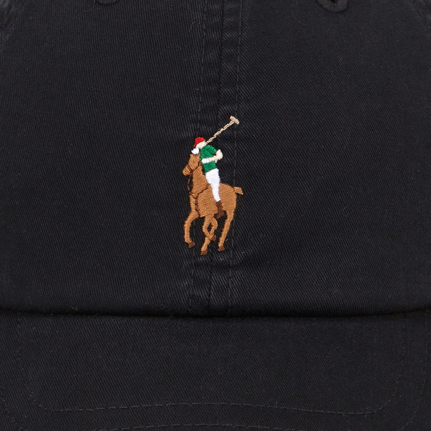 스트레치 코튼 트윌 볼 캡 블랙 / MAPOHGS0J421316