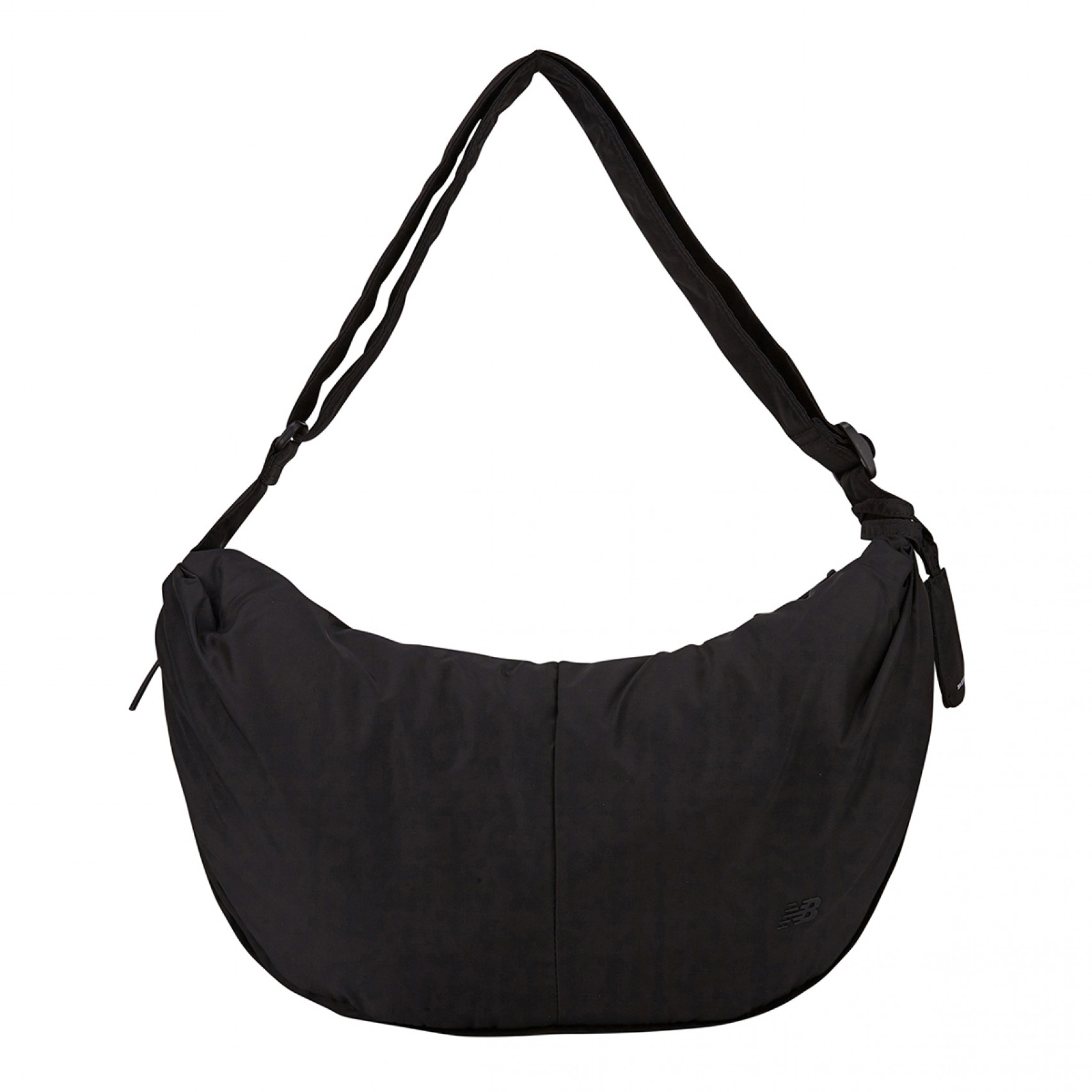 하프문 크로스백 블랙