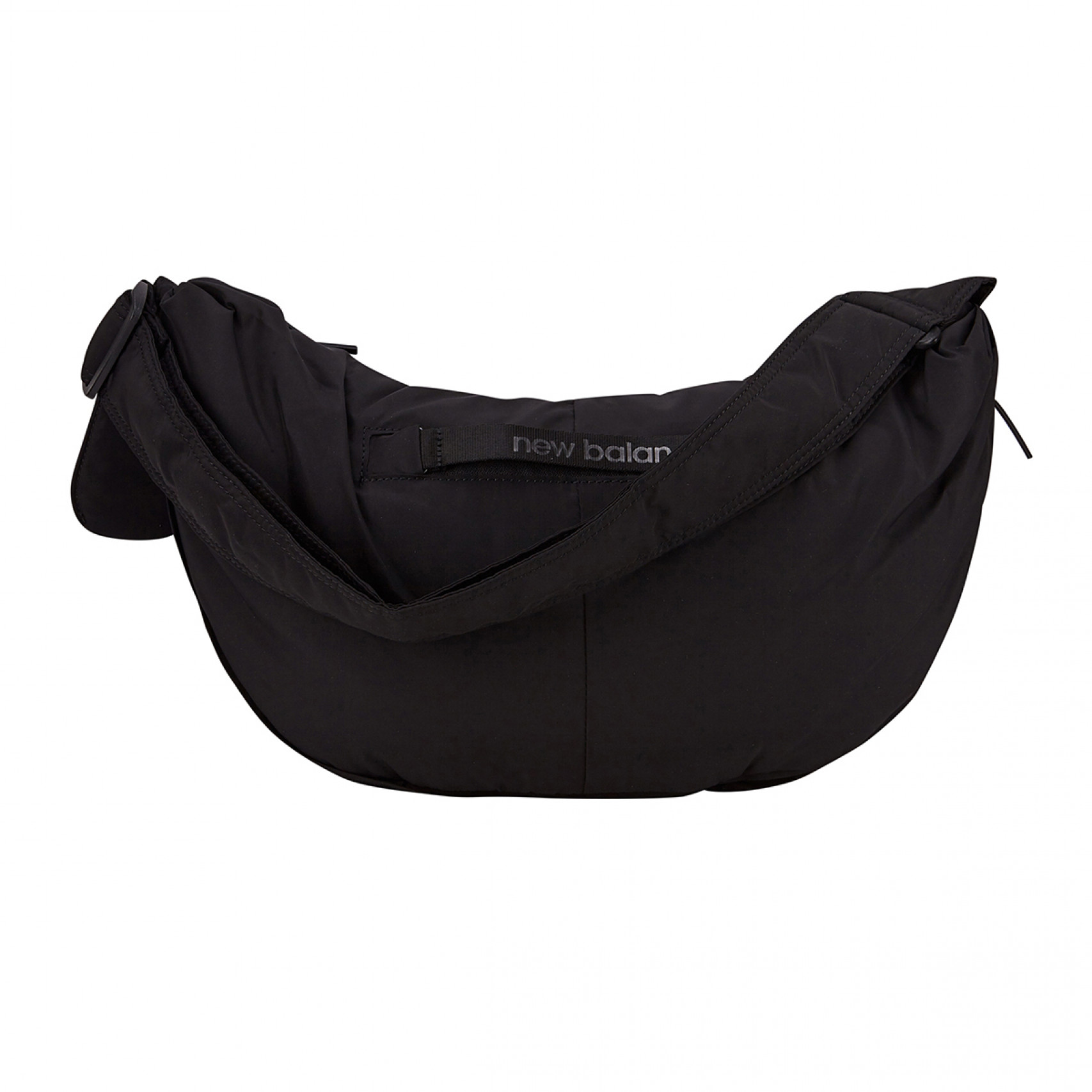 하프문 크로스백 블랙