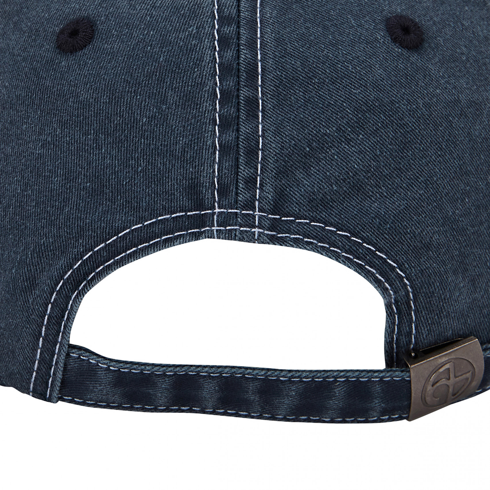 STITCHED BALL CAP - WASHED BLUE / NM55HG03M1