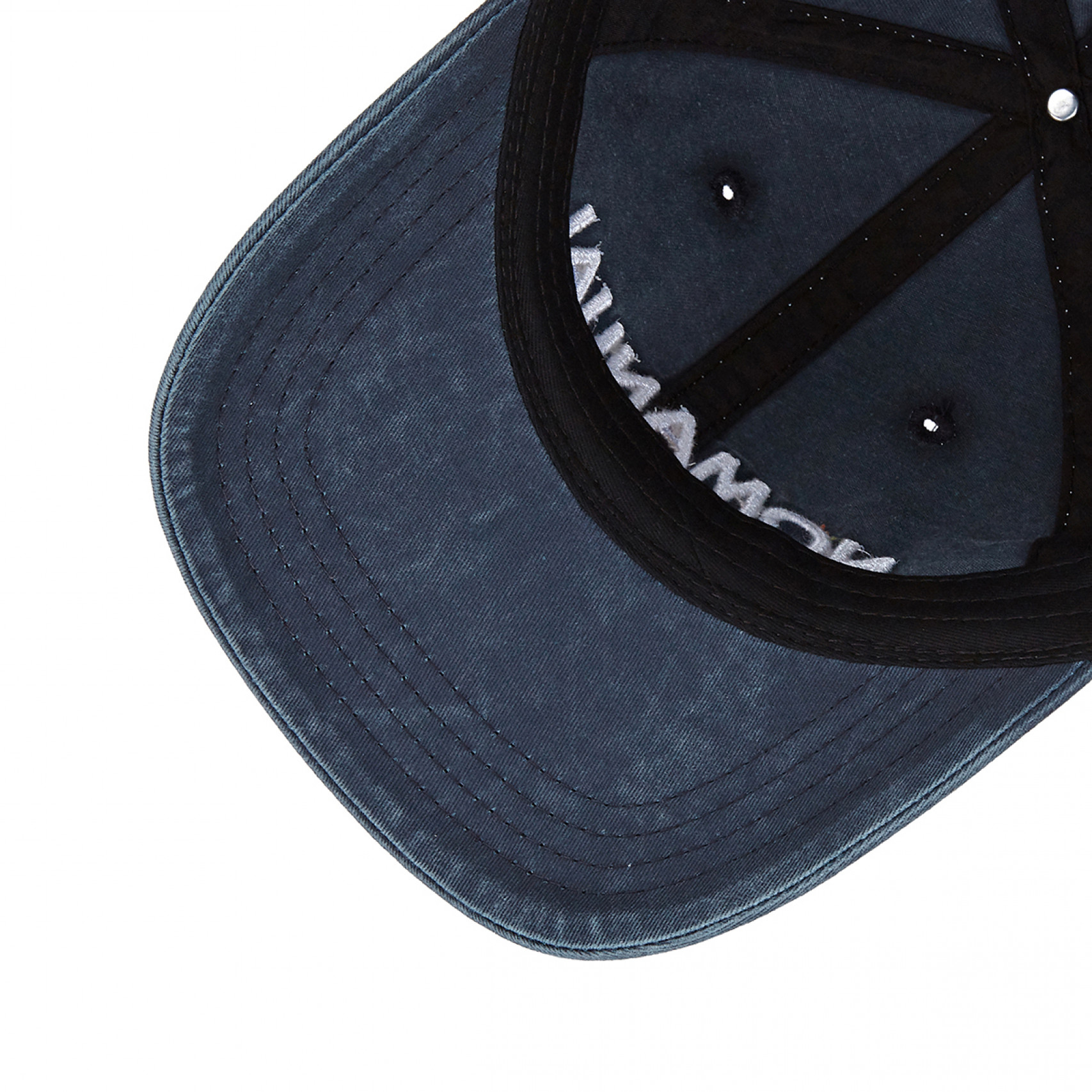 STITCHED BALL CAP - WASHED BLUE / NM55HG03M1