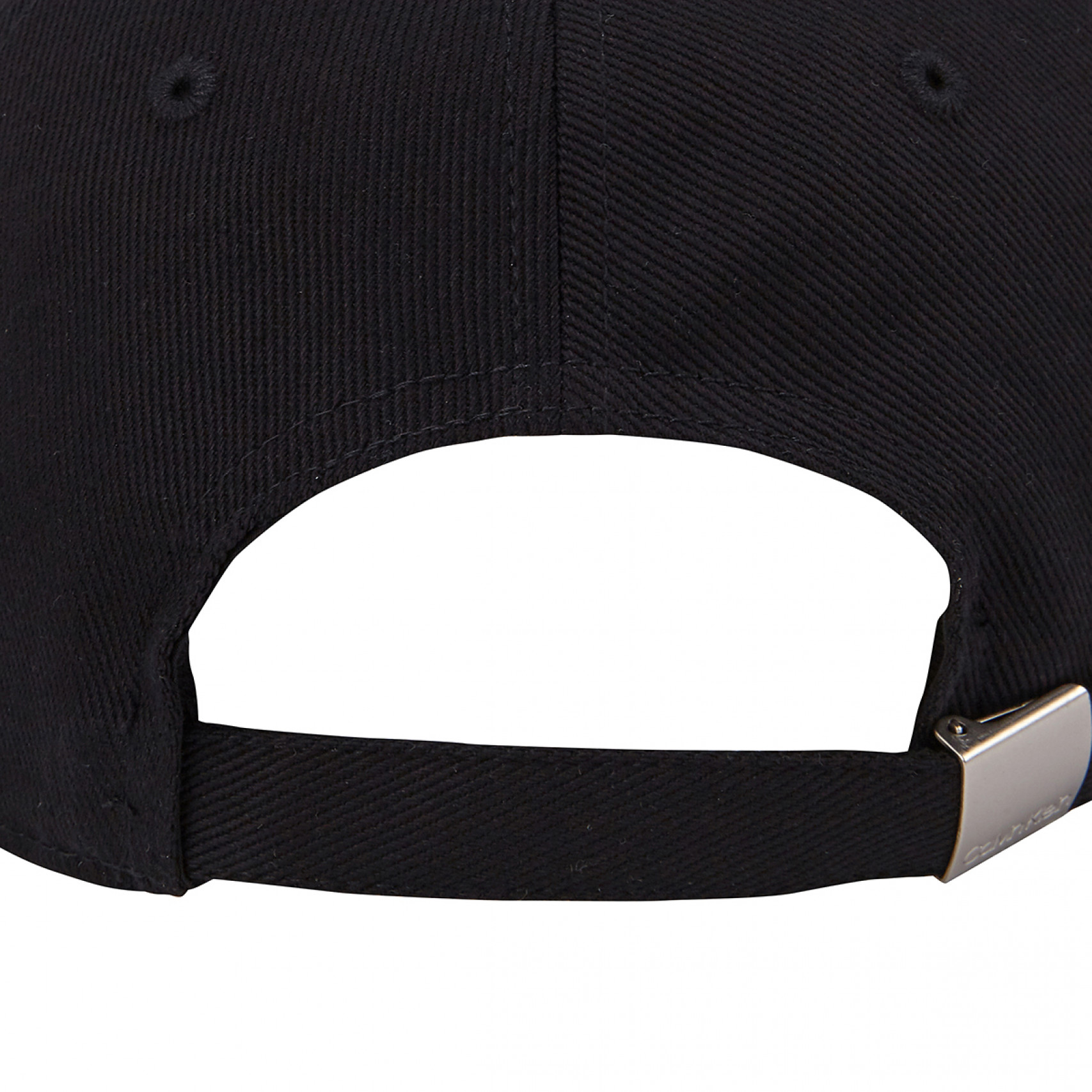 CKJ 모노그램 엠브로이더리 볼캡 블랙 / HX0263001