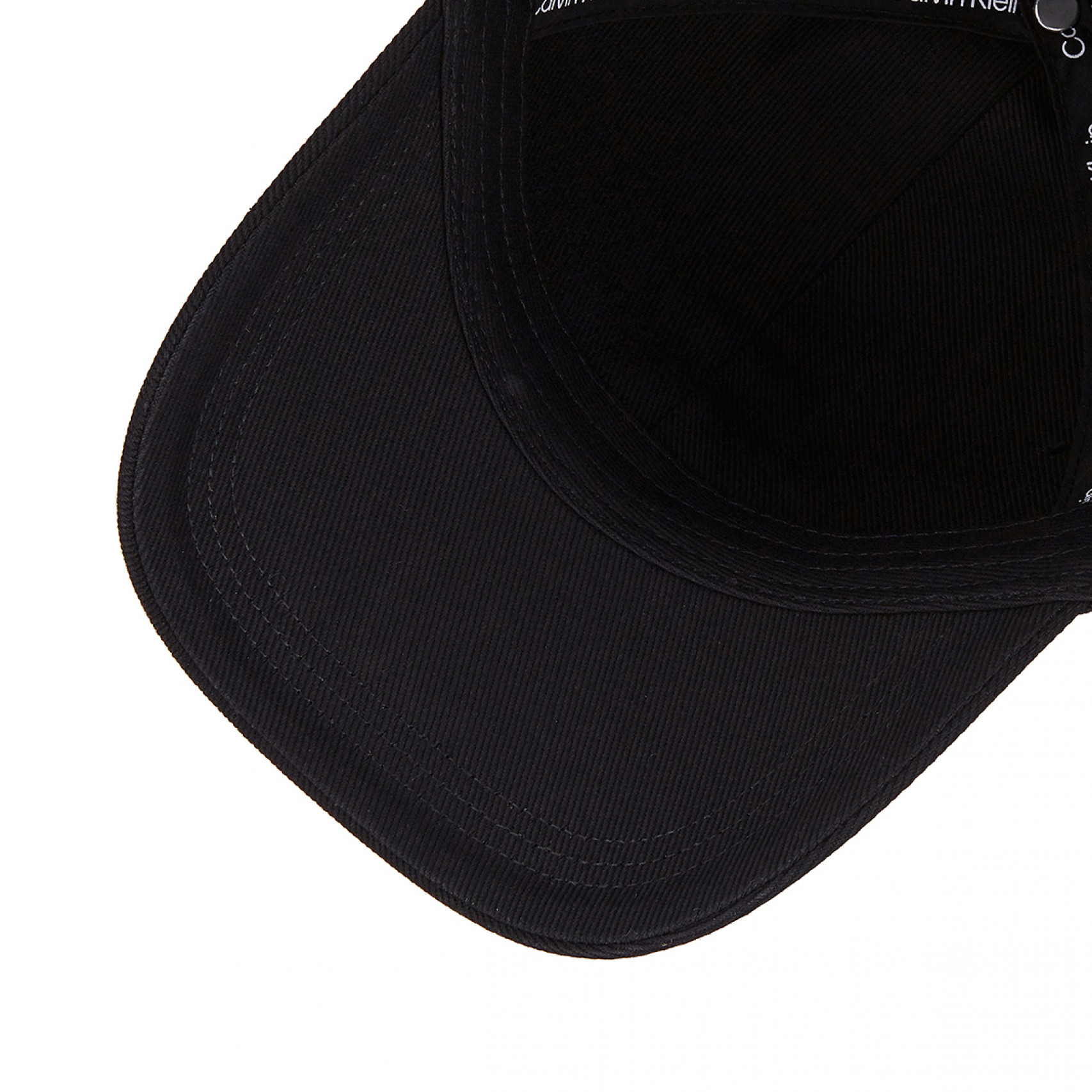 CKJ 모노그램 엠브로이더리 볼캡 블랙 / HX0263001