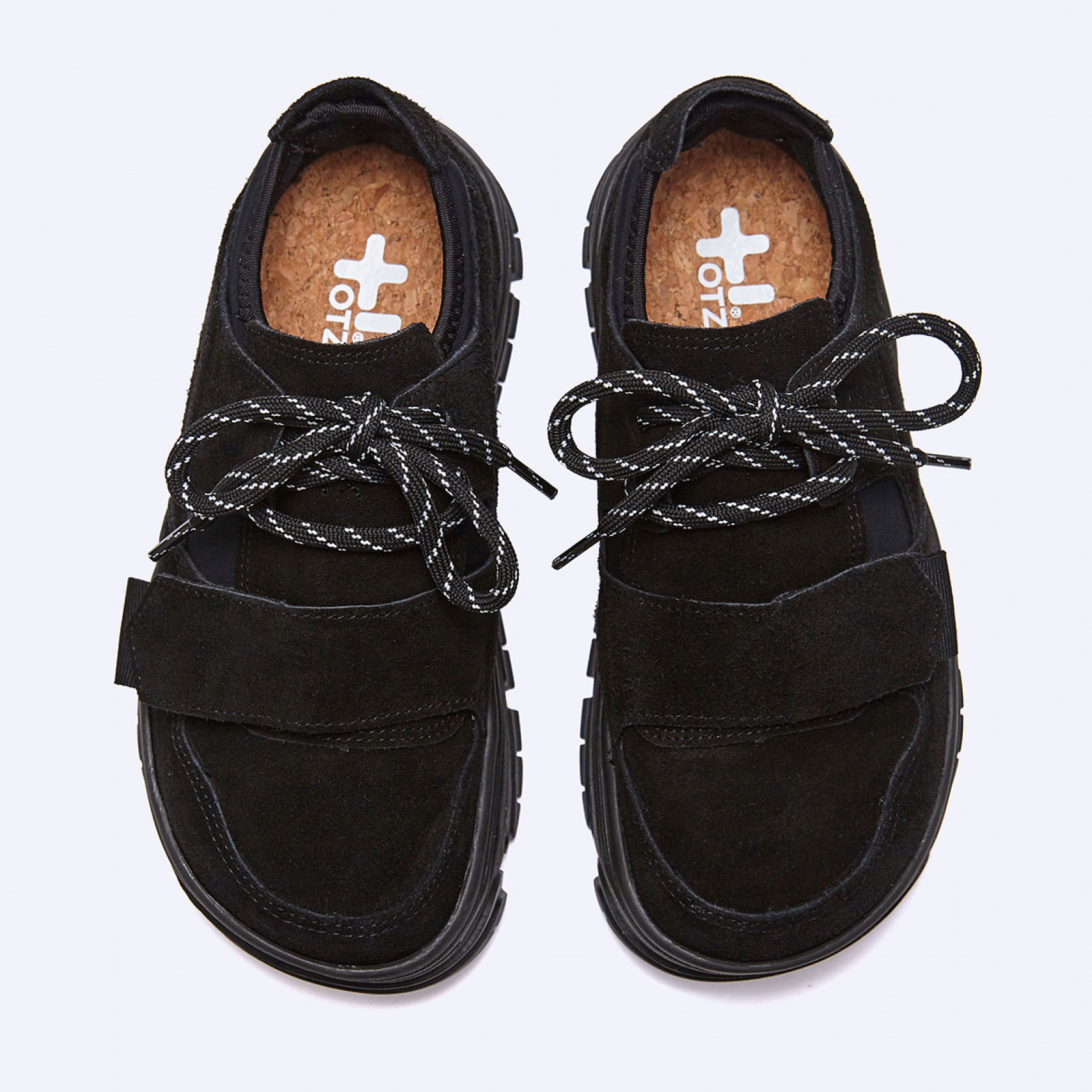 3300 하이 스웨이드 올블랙 / FLOTEA0U33