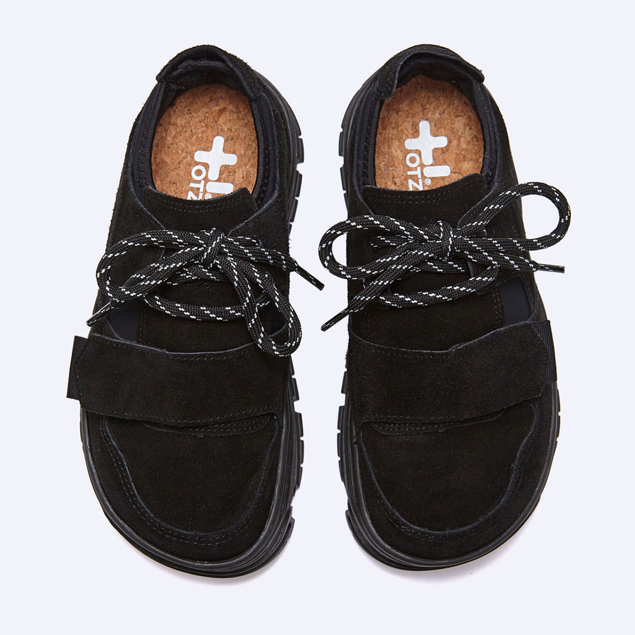 3300 하이 스웨이드 올블랙 / FLOTEA0U33