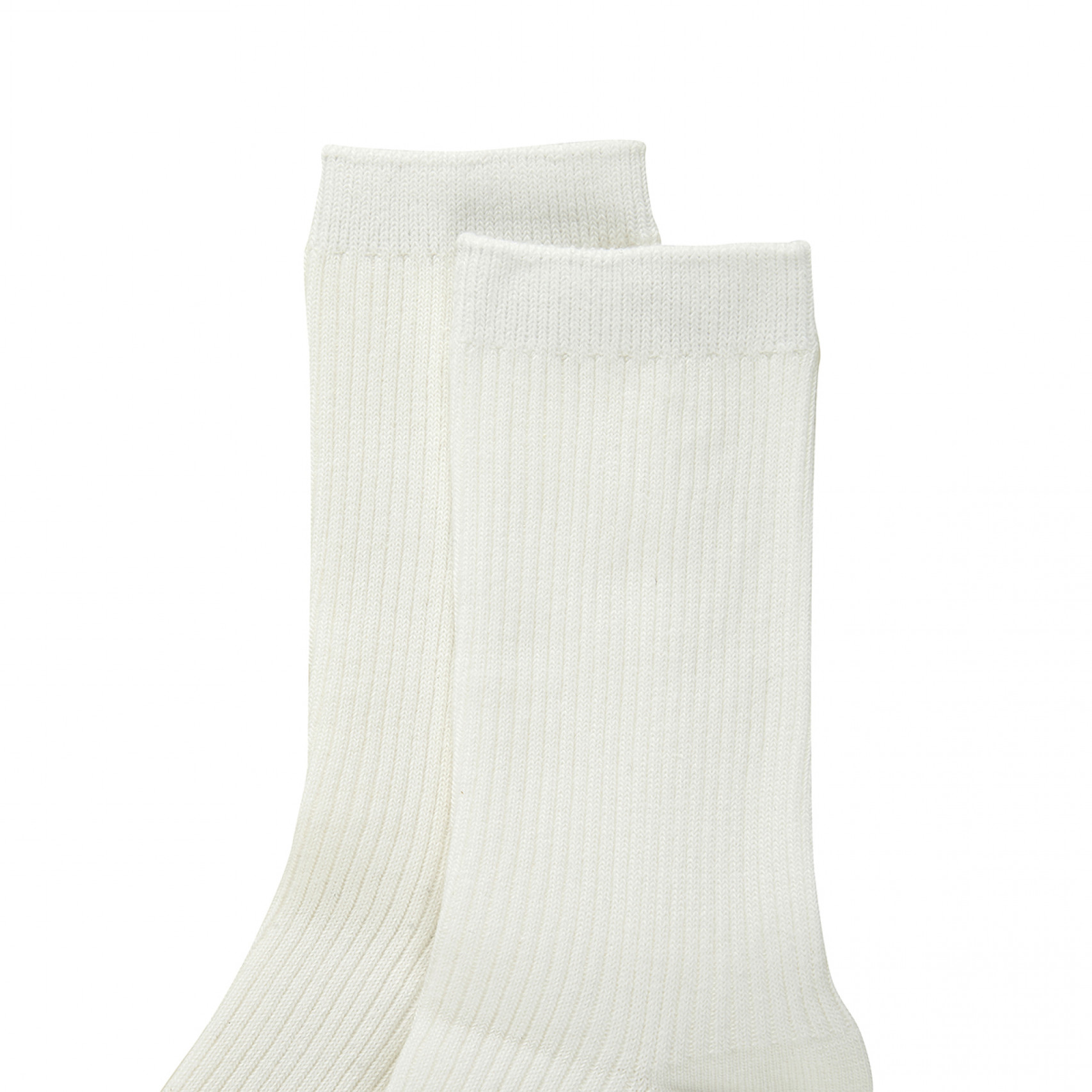 베이직 삭스 화이트 여성 / FLFAEA3L10