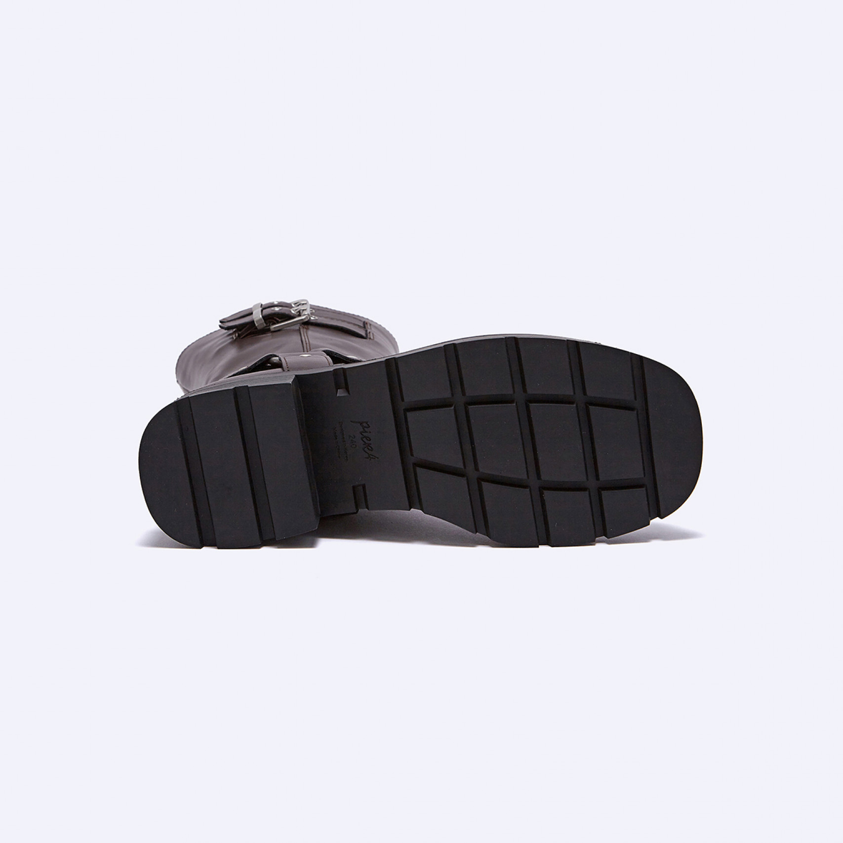 바이커 부츠 브라운 4cm / FLPREF3W09