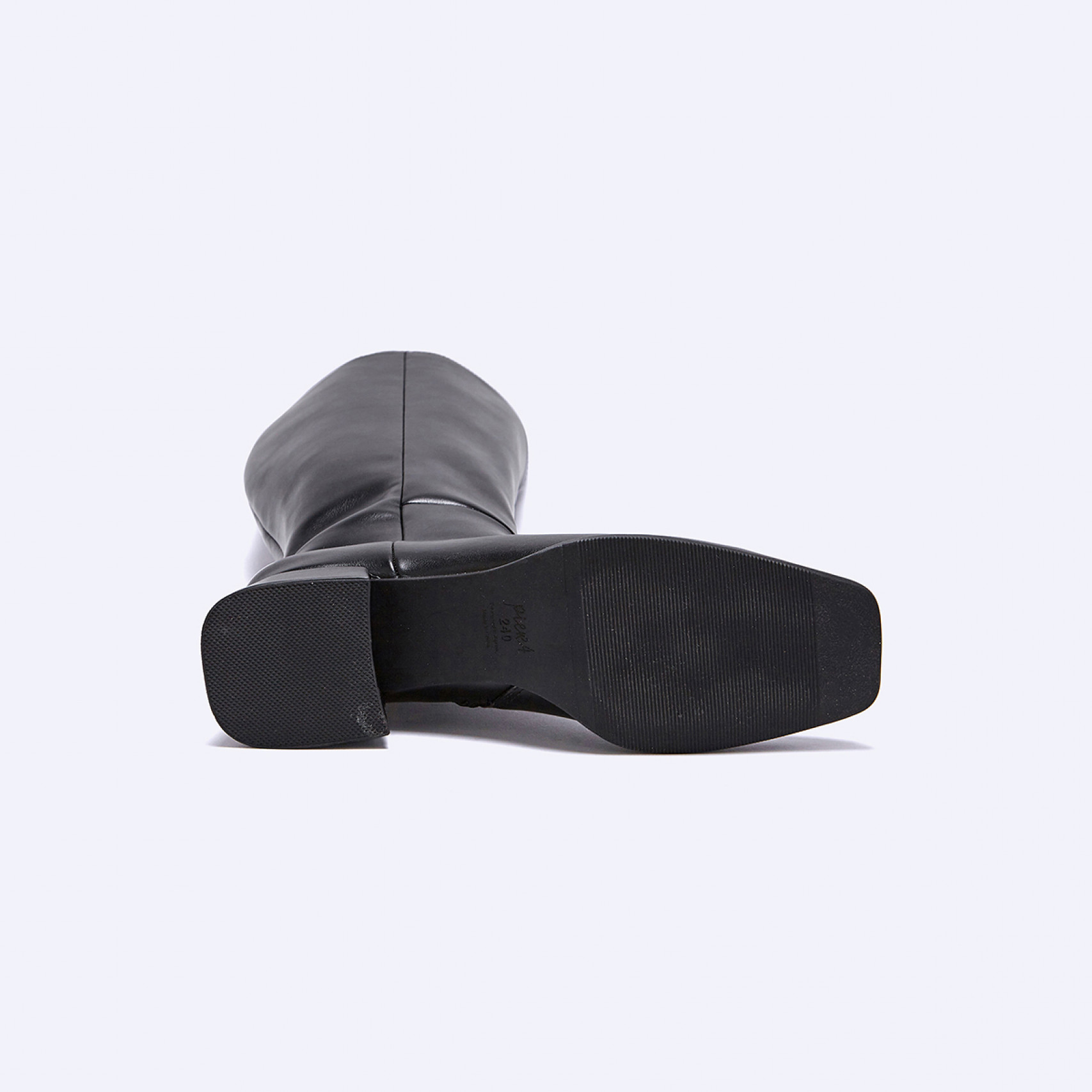 롱 부츠 블랙 4cm / FLPREF3W03