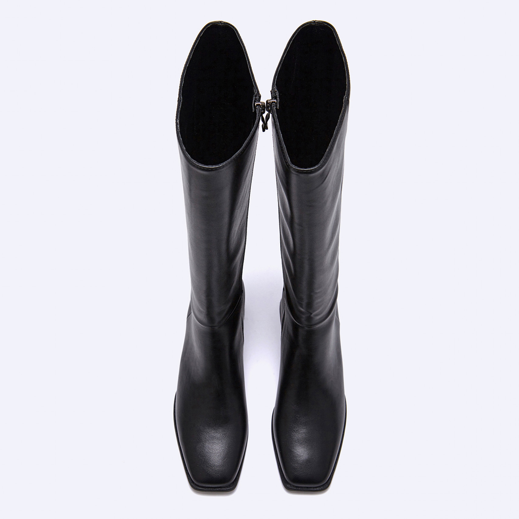 롱 부츠 블랙 4cm / FLPREF3W03