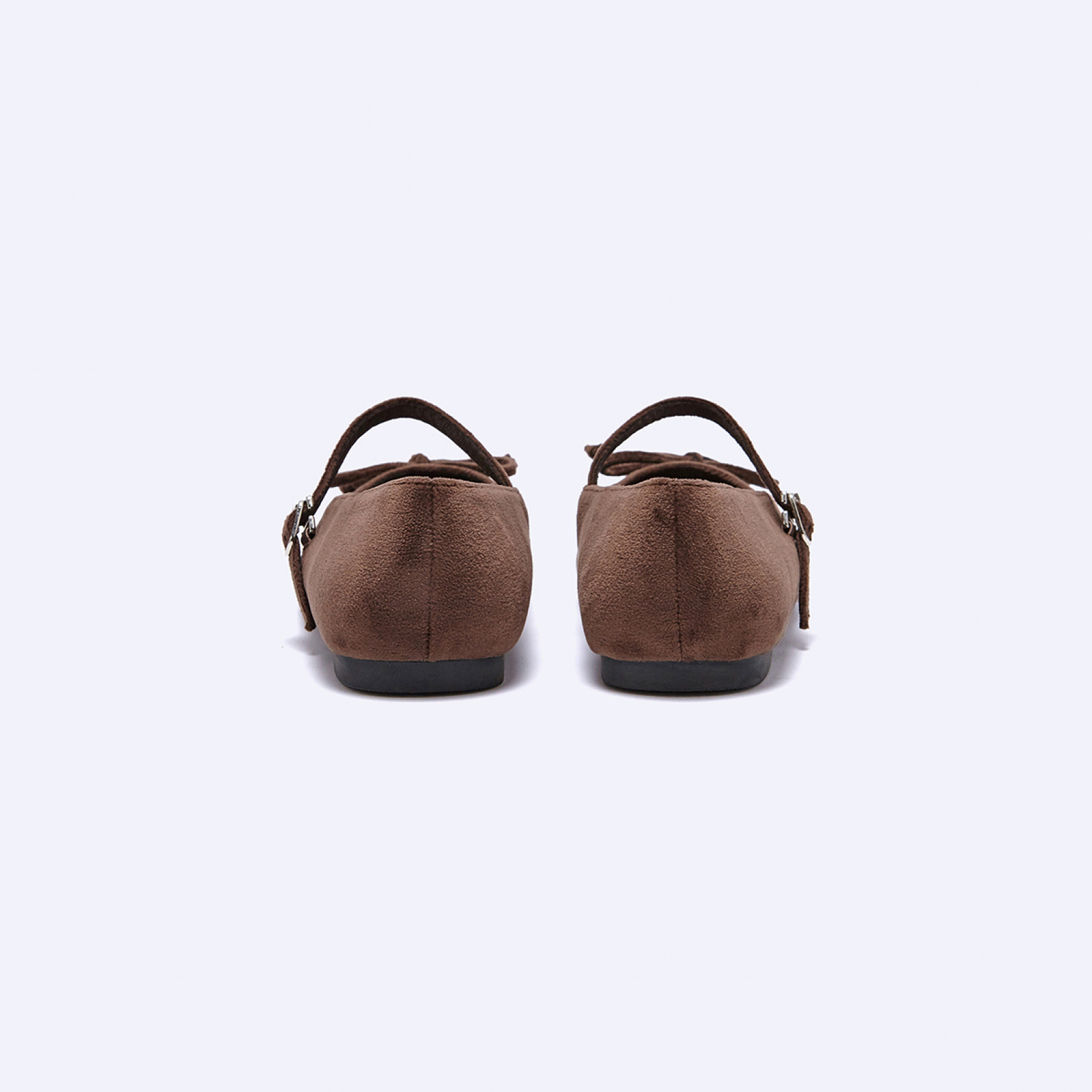 벨벳 메리제인슈즈 브라운 1cm / FLPREF3W02