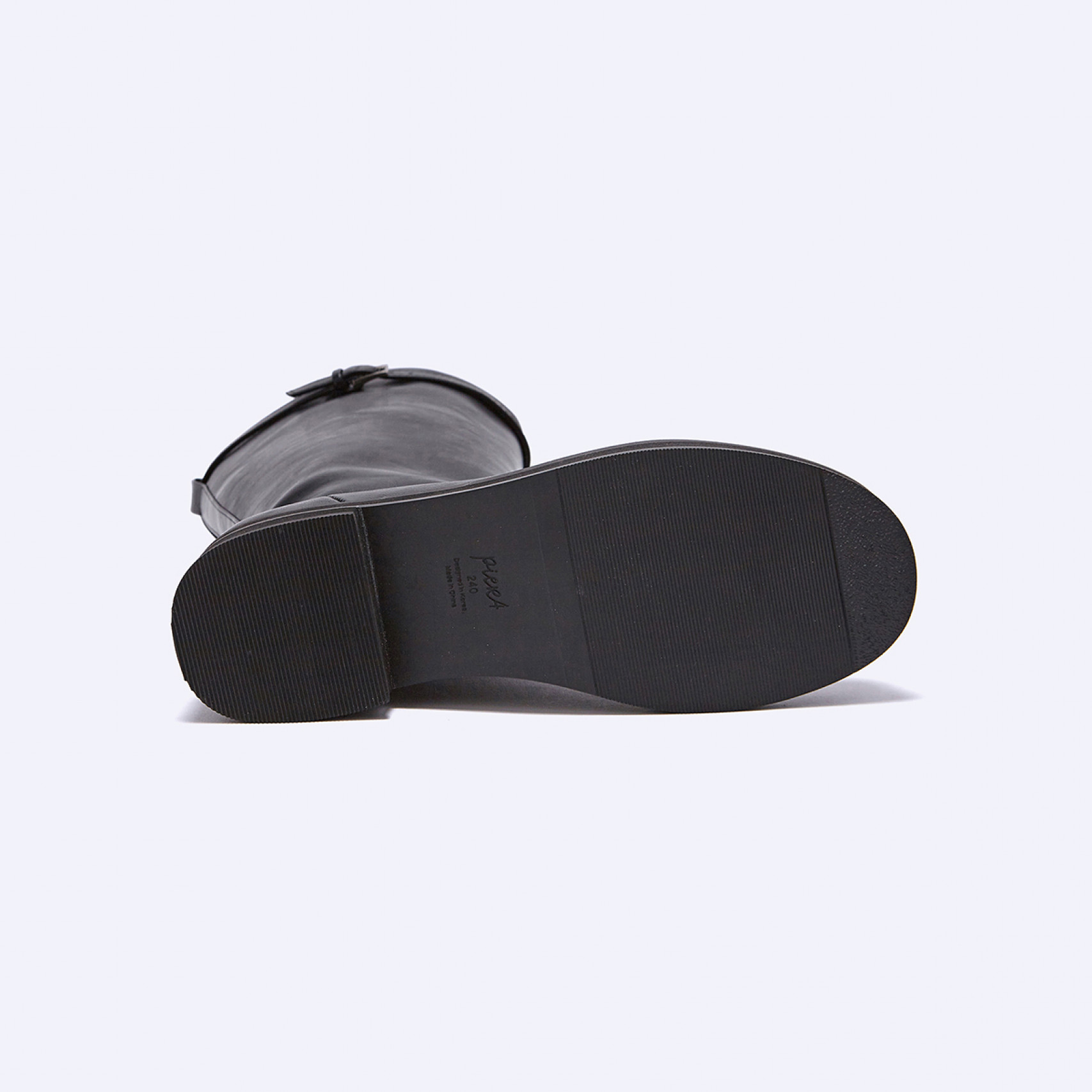 미들 부츠 블랙 4cm / FLPREF3W05