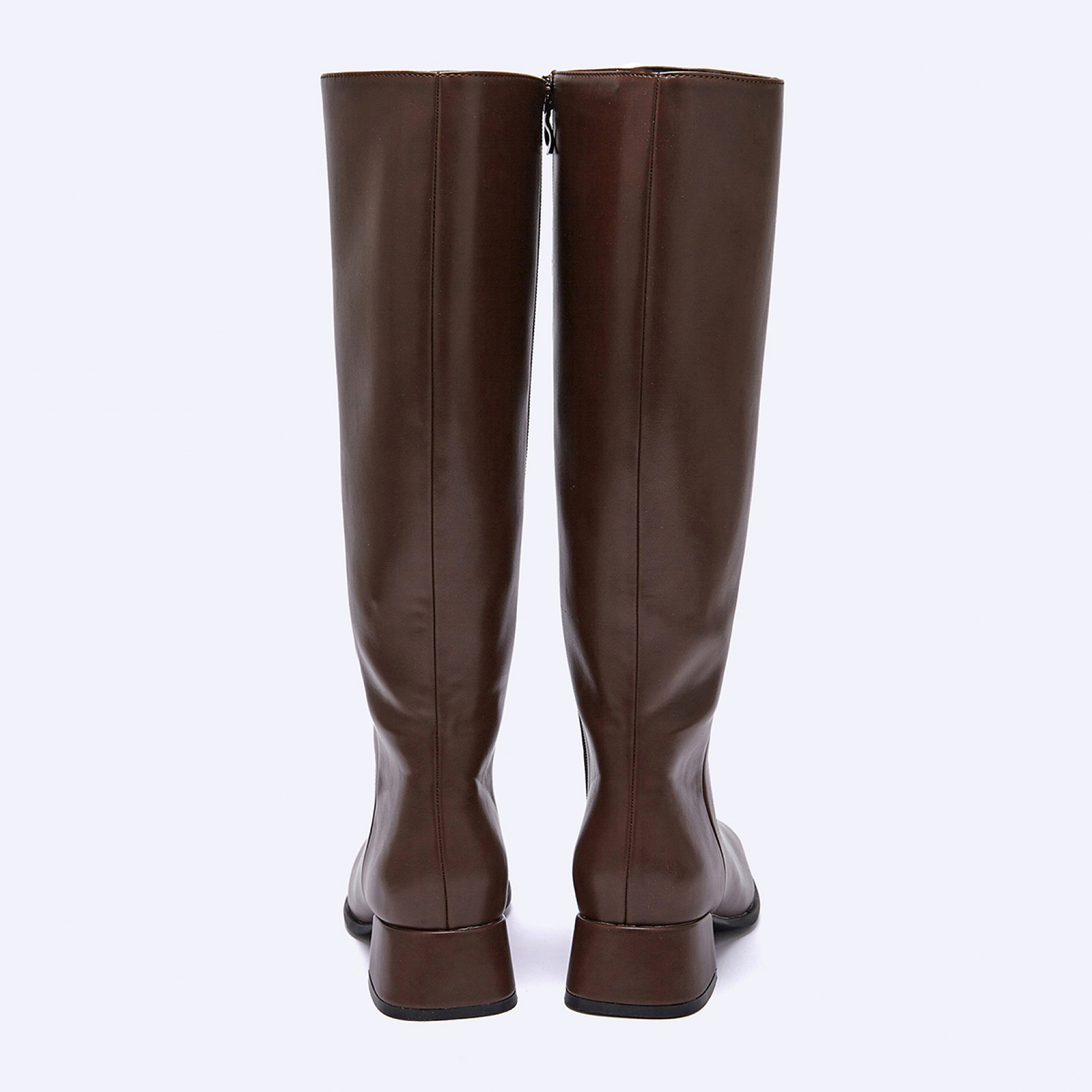 롱 부츠 브라운 4cm / FLPREF3W04