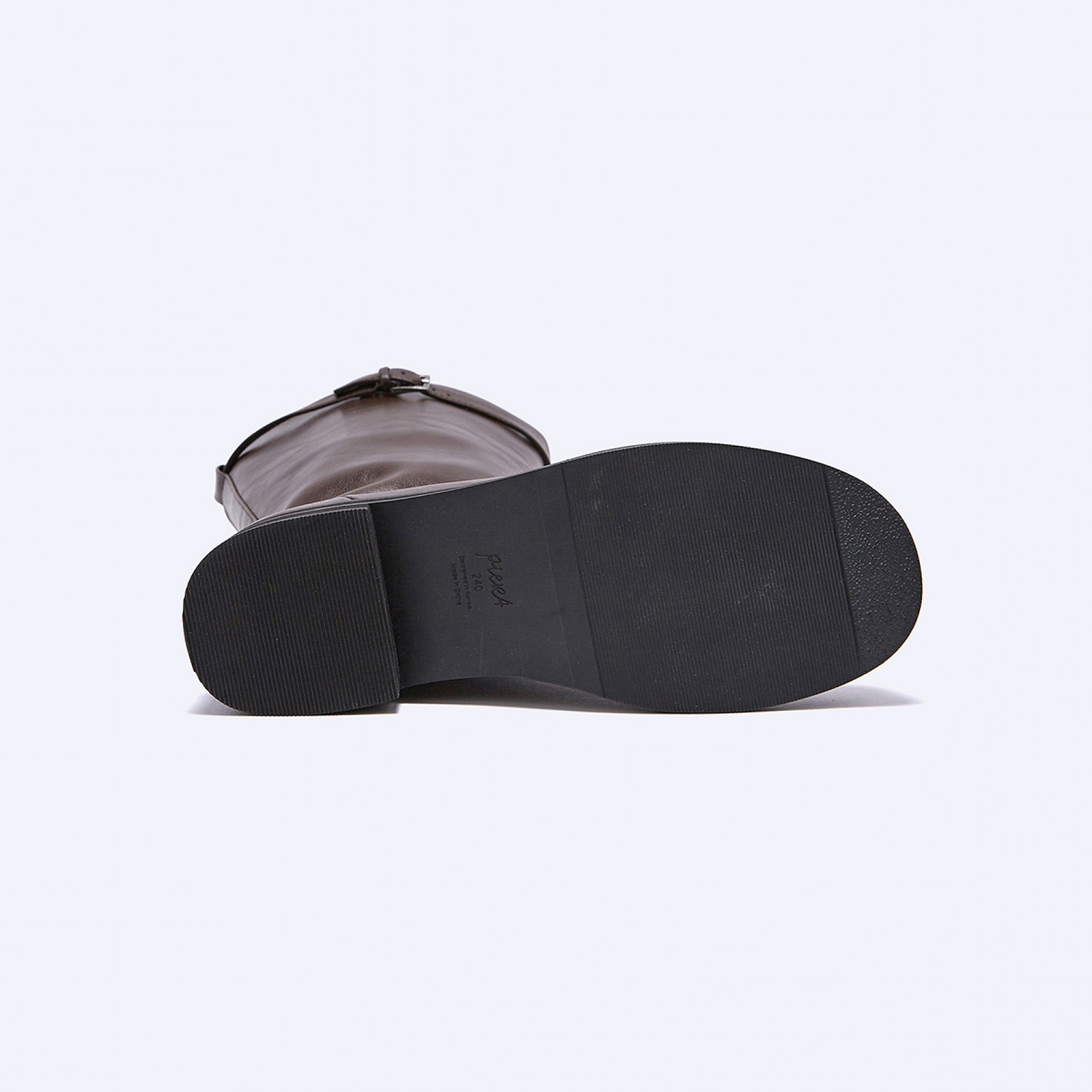 미들 부츠 브라운 4cm / FLPREF3W06