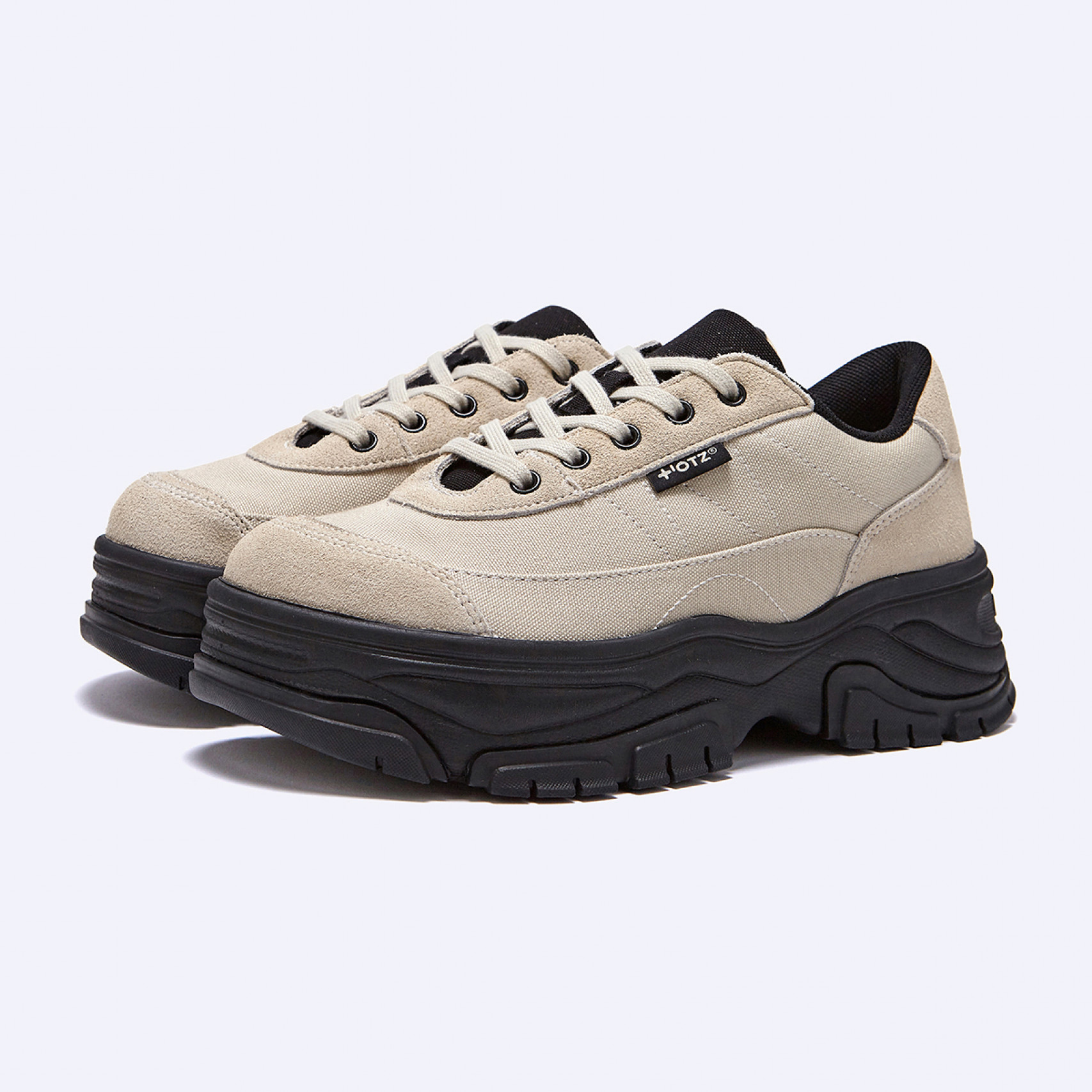 3300 하이 스니커즈 V2 베이지