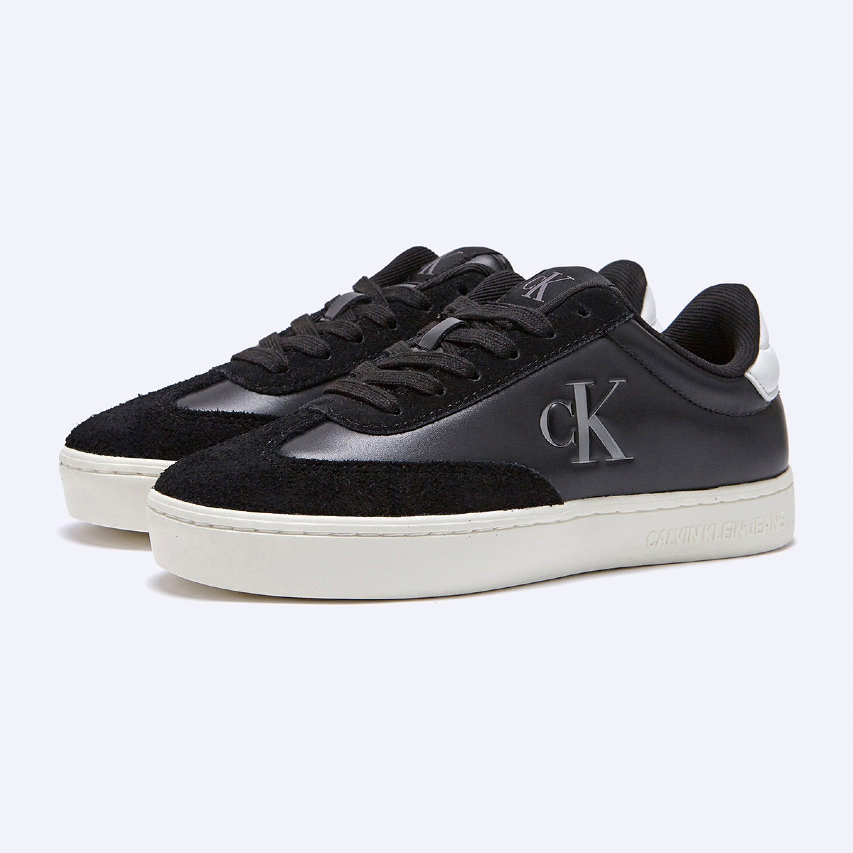 여성 로마 MS 스니커즈 블랙 / YW016110GM