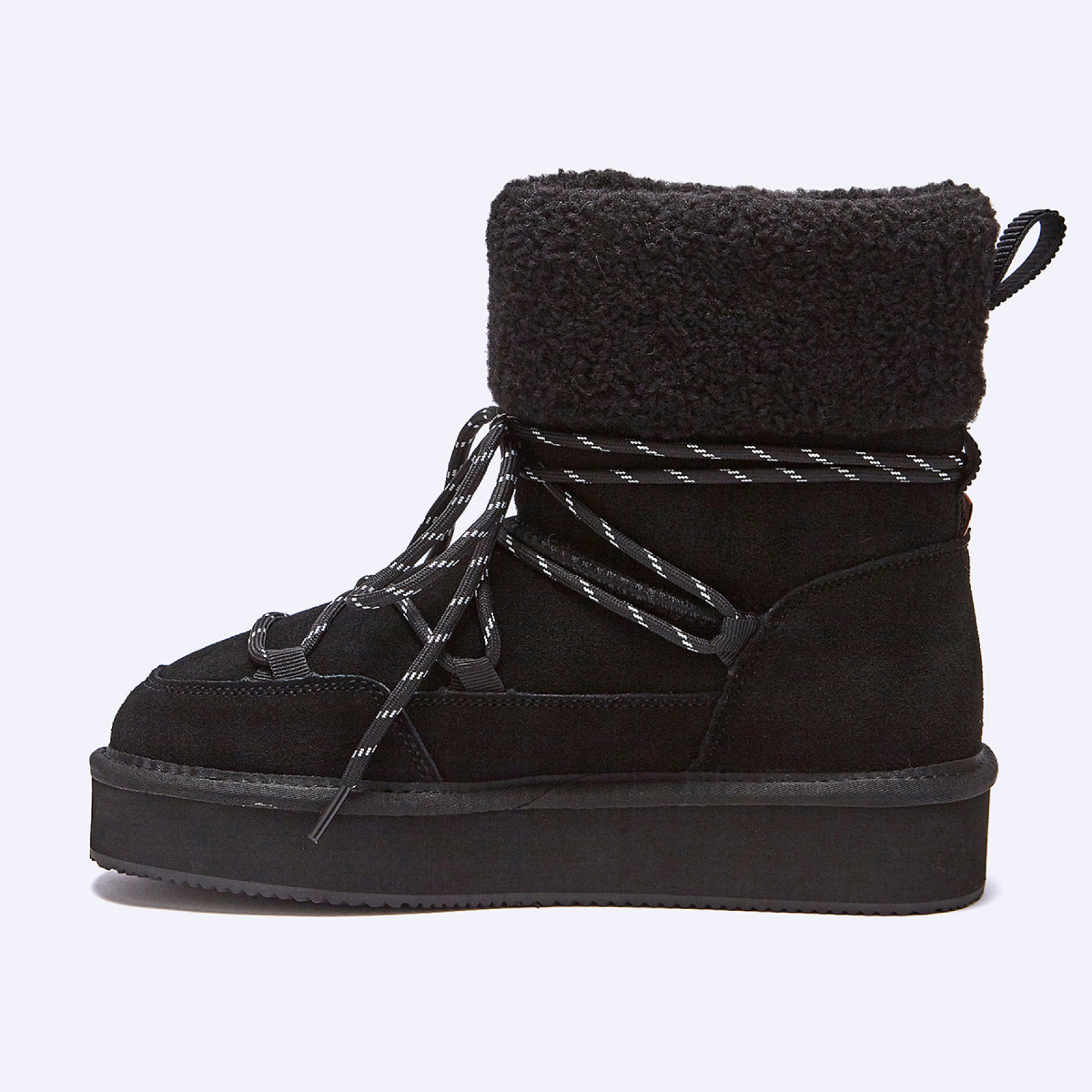 벌루니 스트링 부츠 블랙 / FLOTEF4W27