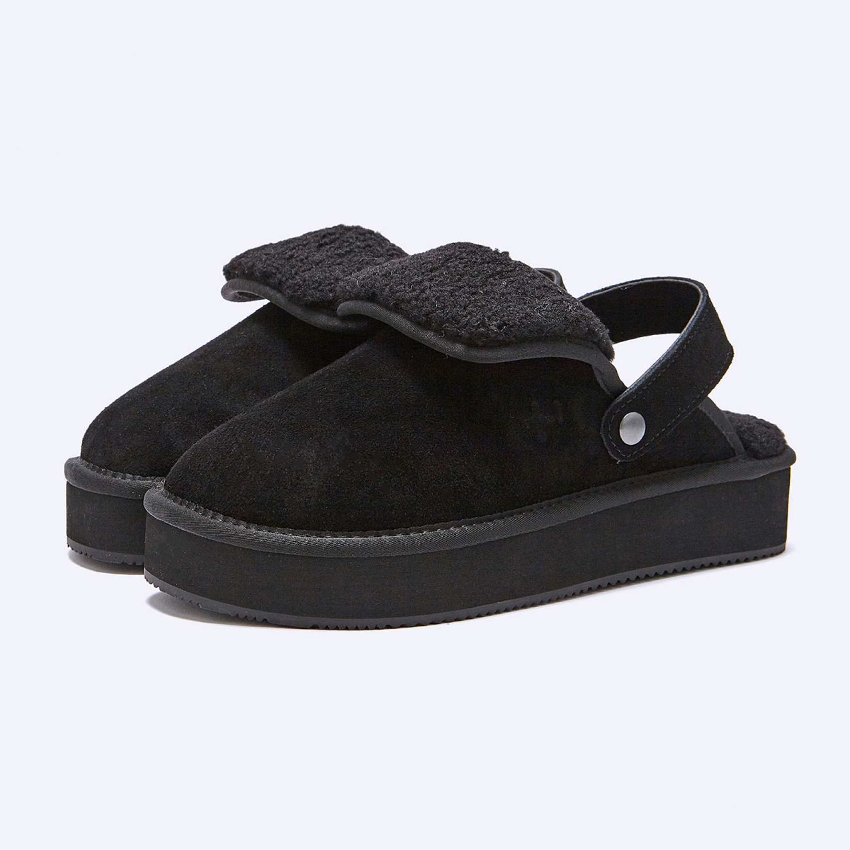 벌루니 플랫폼 밴딩 슬라이드 블랙 / FLOTEF4W20