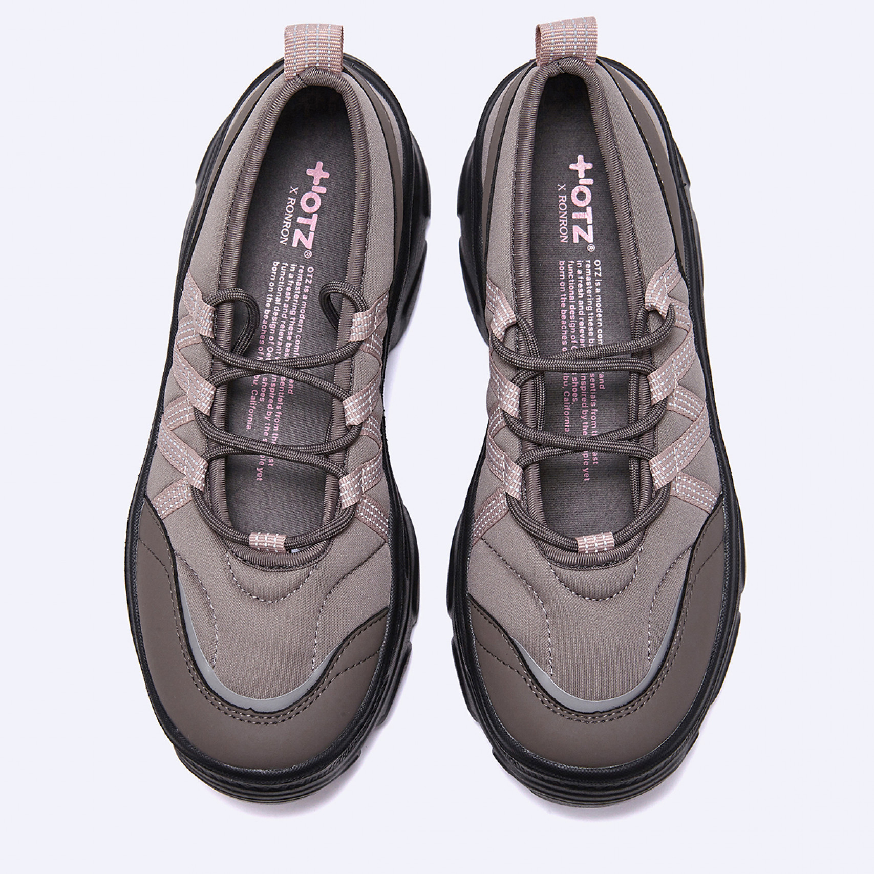 오찌X론론 로미타 플랫폼 발레리나 슈즈 핑크 / FLOTEA3W36