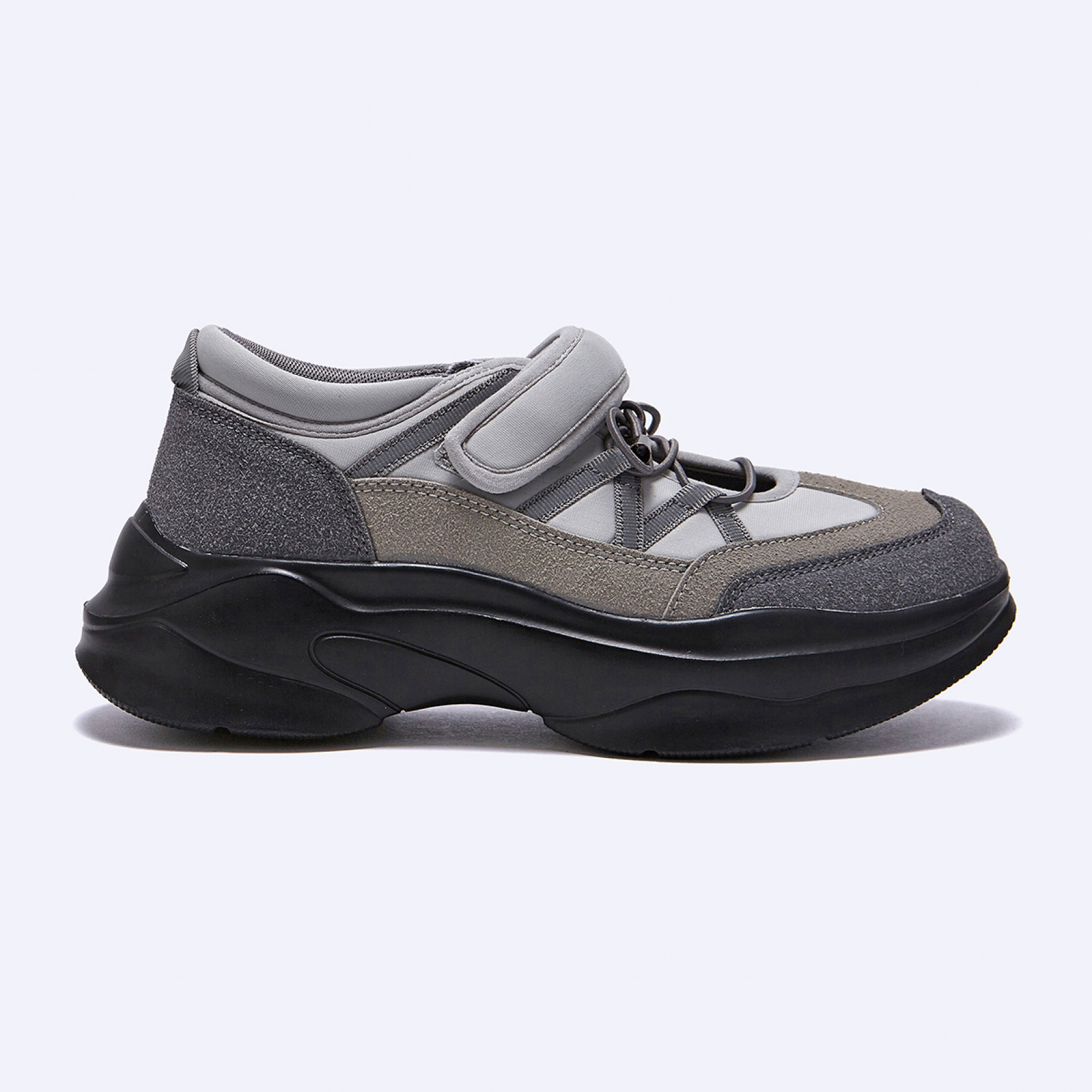 벨크로 스니커즈 브라운 4cm / FLPREF3W11