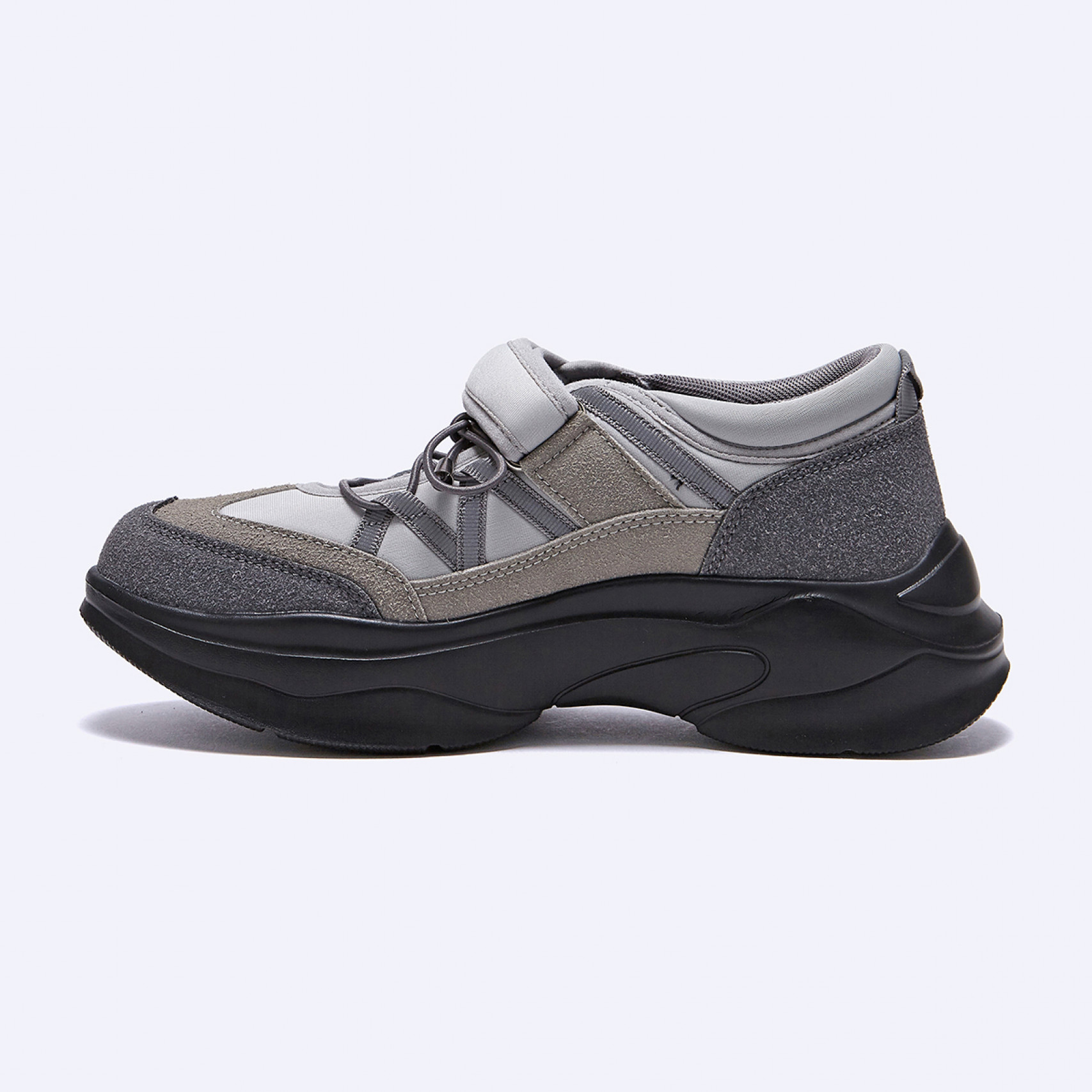 벨크로 스니커즈 브라운 4cm / FLPREF3W11