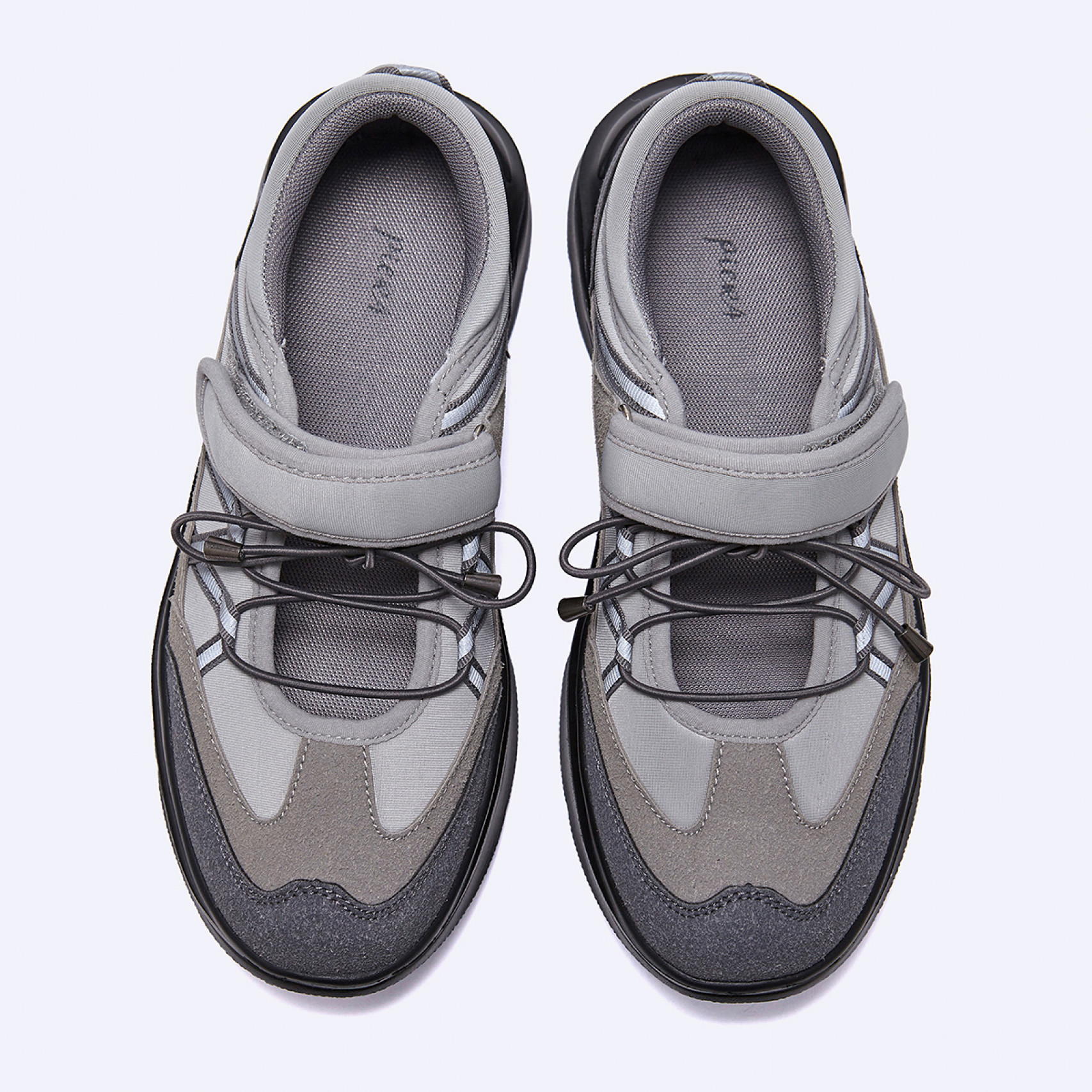 벨크로 스니커즈 브라운 4cm / FLPREF3W11