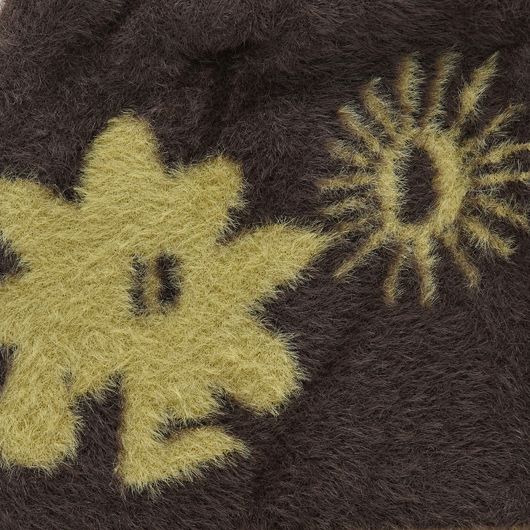 Cali Shaggy Beanie - BROWN / SL243KHWBE01