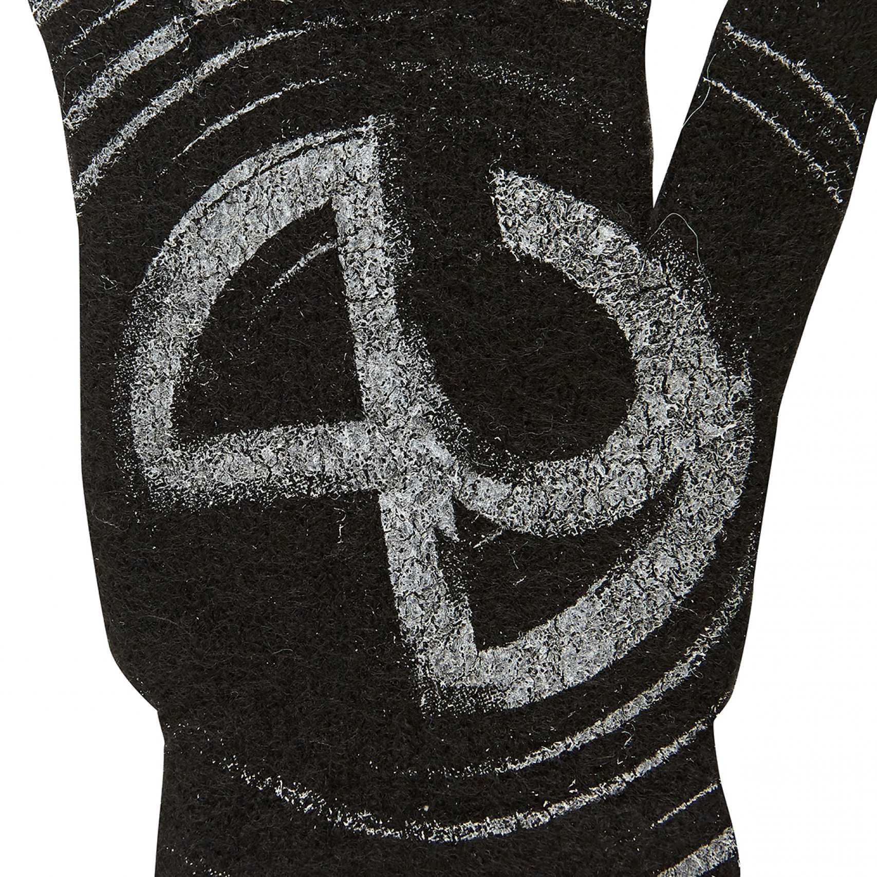 S.L KNIT GLOVES - BLACK / NM65AC06M1BK