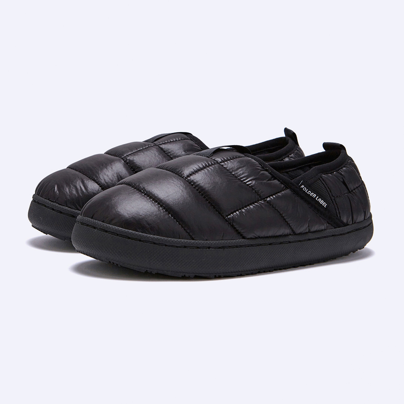 크레미니 패딩뮬 블랙 / FLFDEF4U03